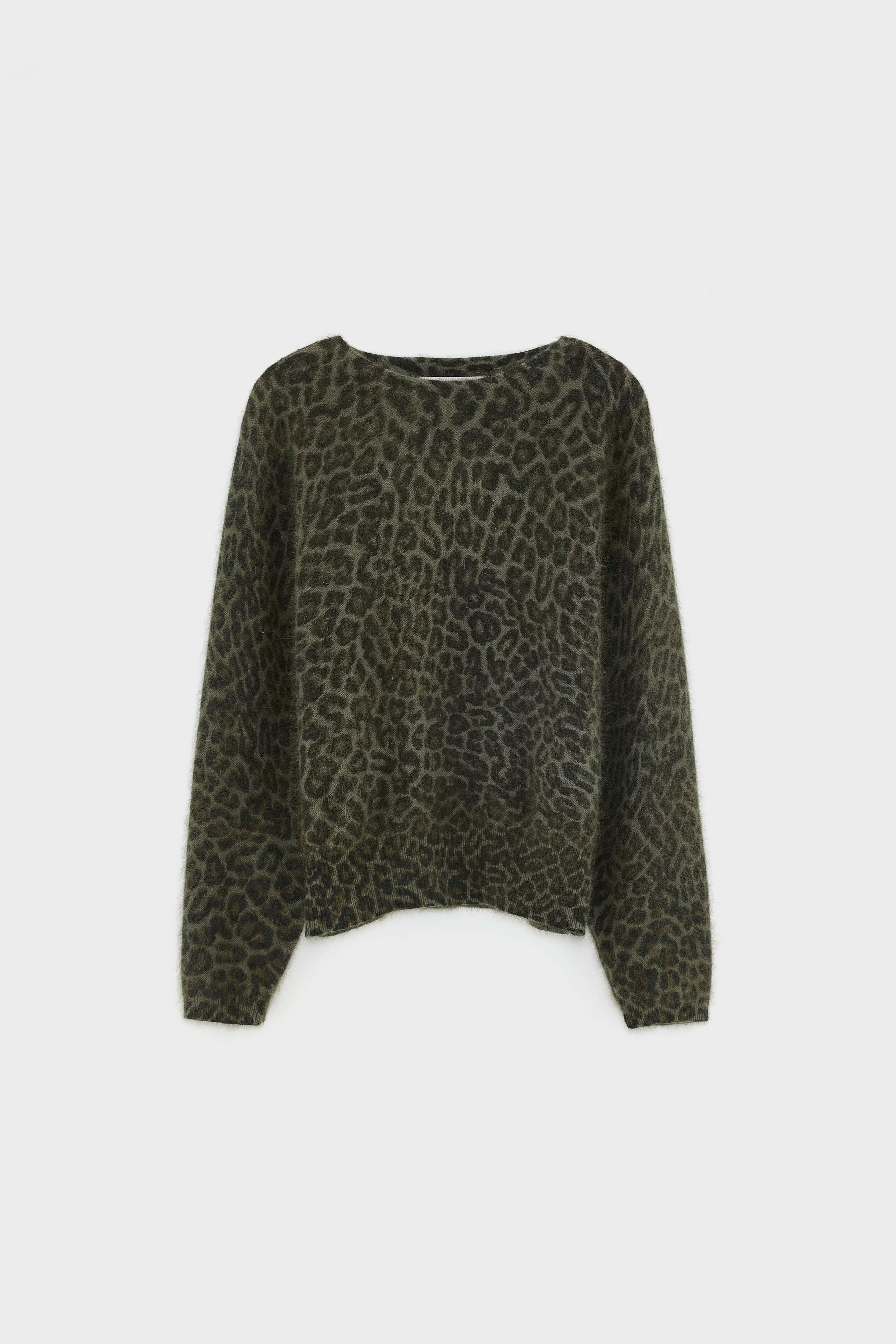 Dioal leopard print sweater (252 / W / COMBO C)