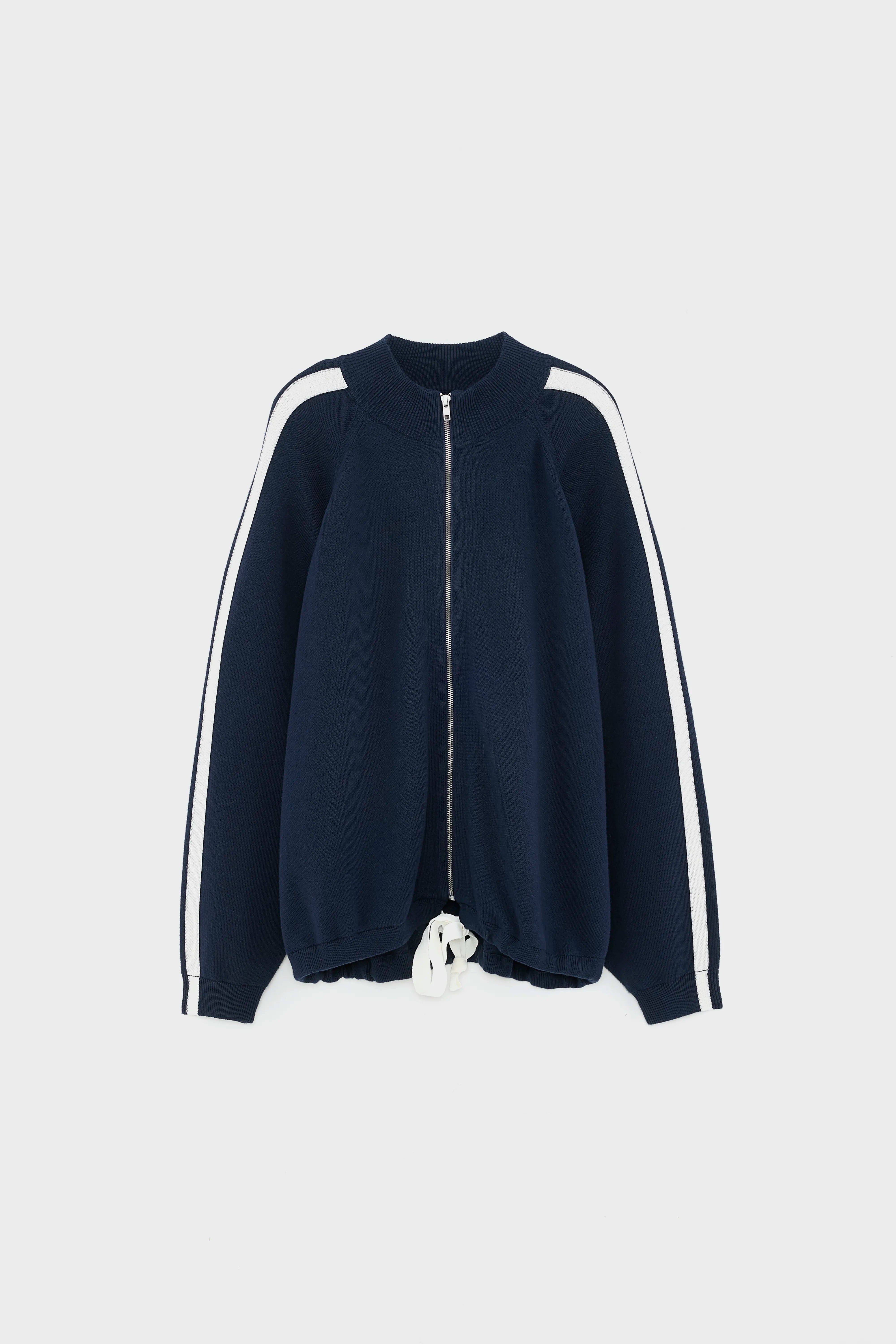 Angik cardigan met rits (252 / W / NAVY)