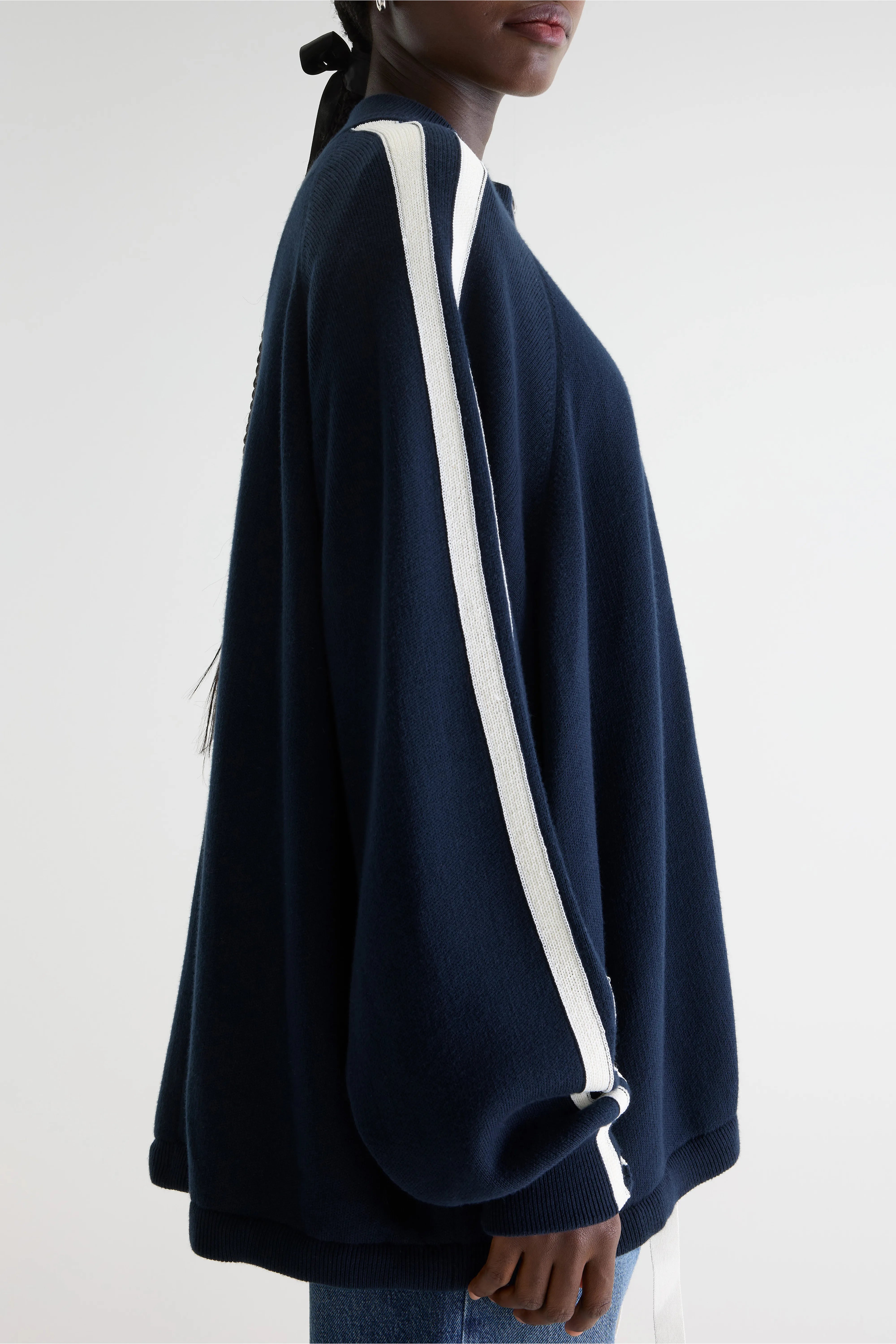 Cardigan Zippé Angik - Navy Pour Femme | Bellerose