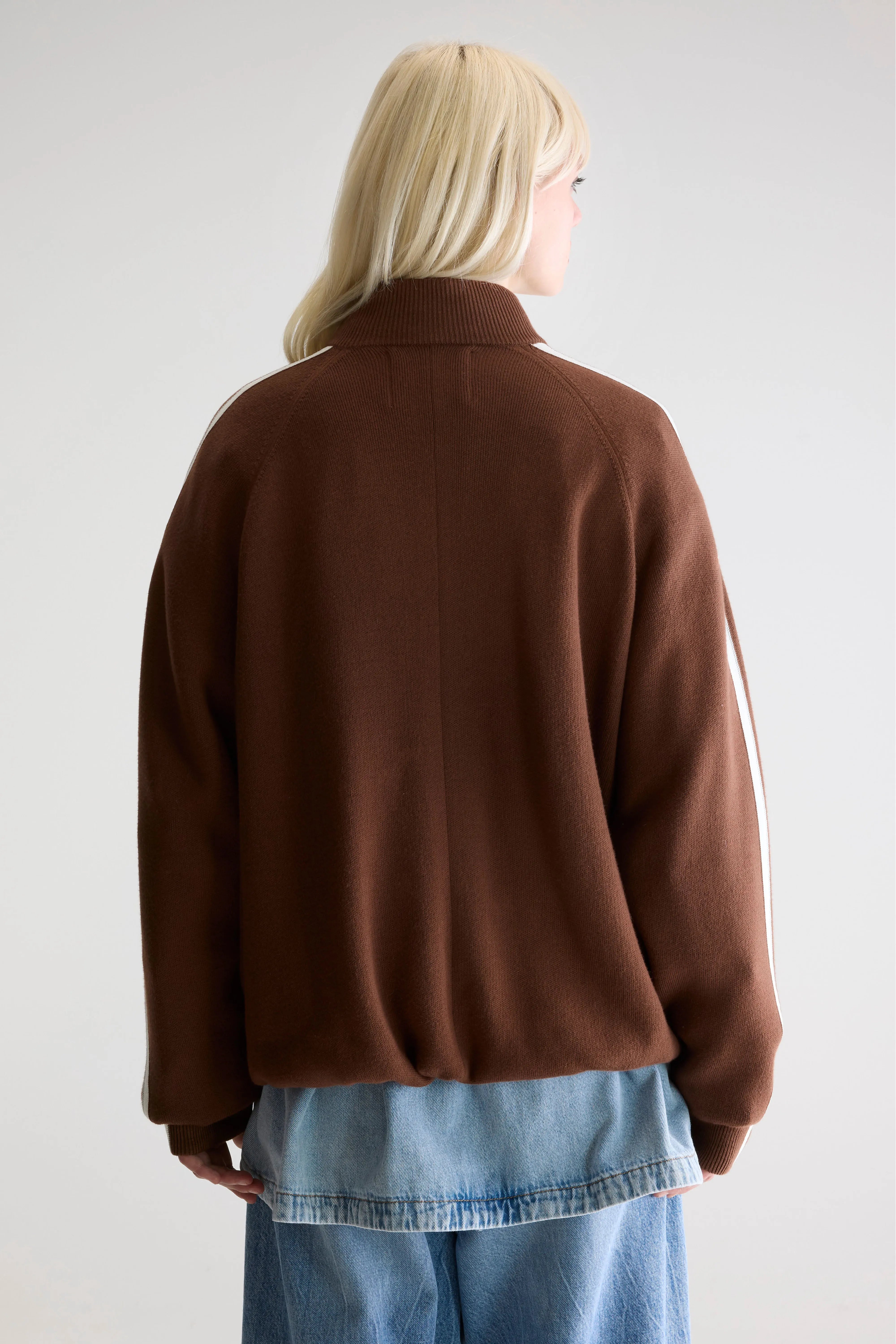 Angik Cardigan Met Rits - Coffee Voor Dames | Bellerose