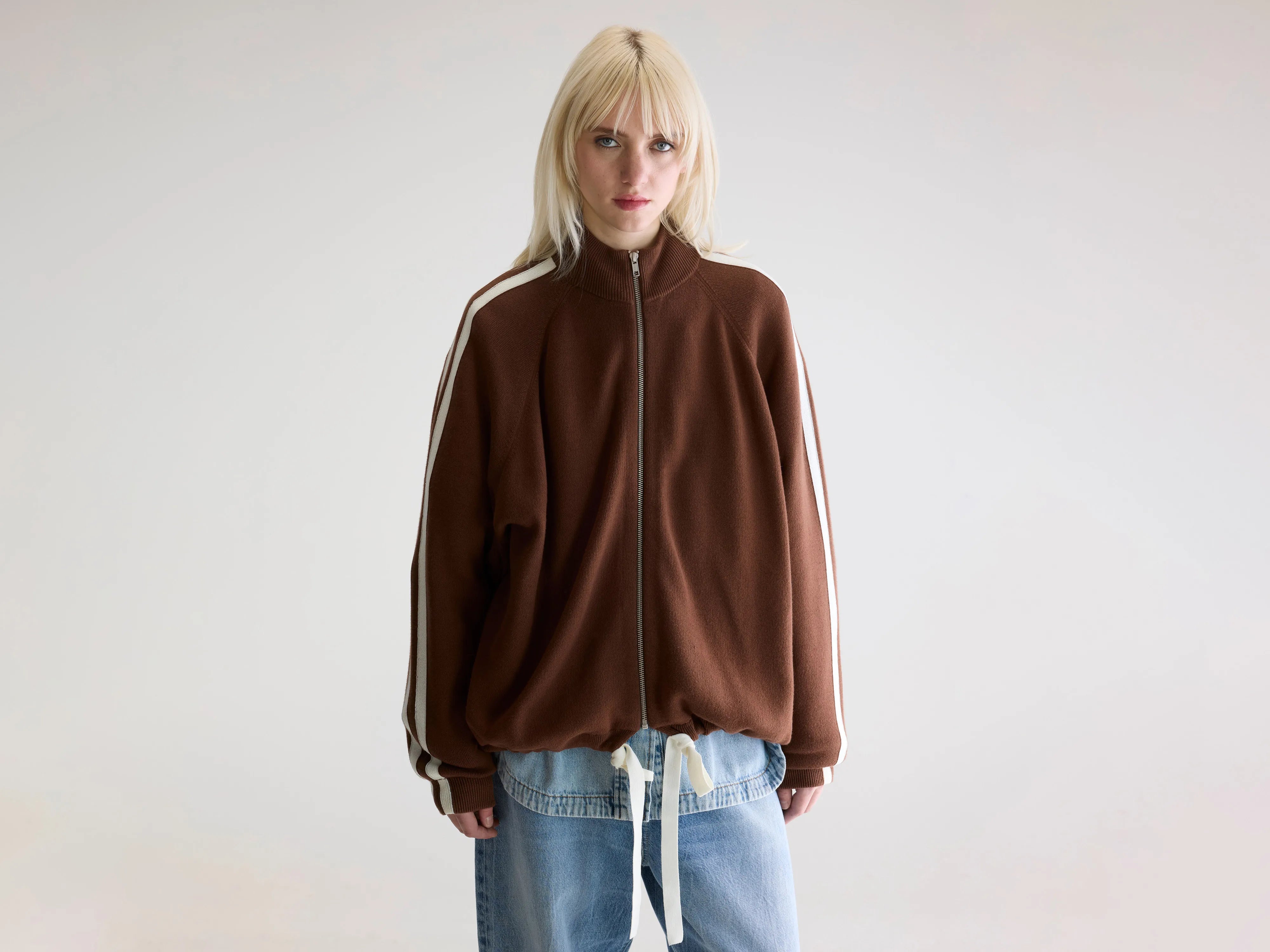 Cardigan zippé Angik (252 / W / COFFEE)