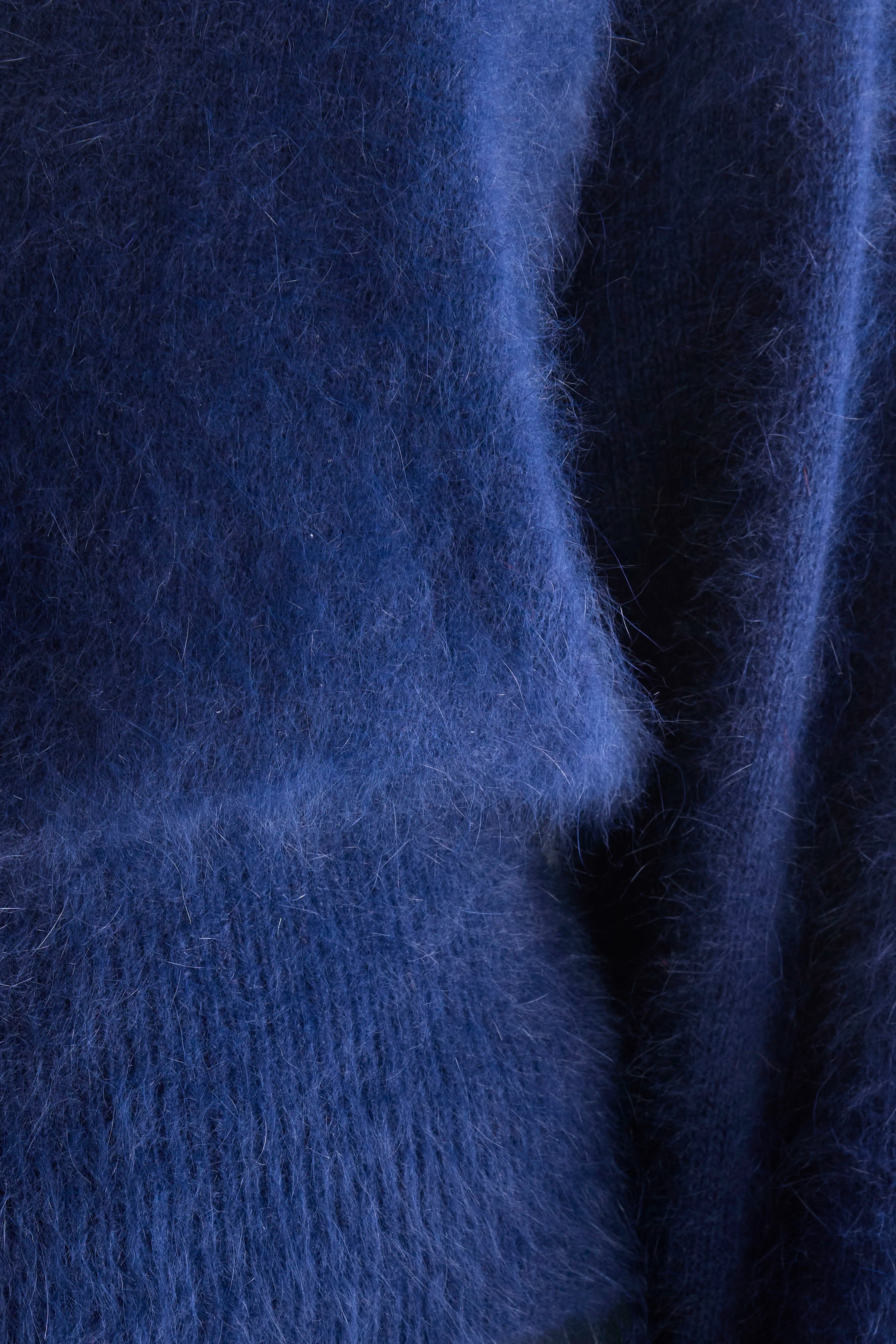 Pull en angora Dateka (252 / W / NAVY)