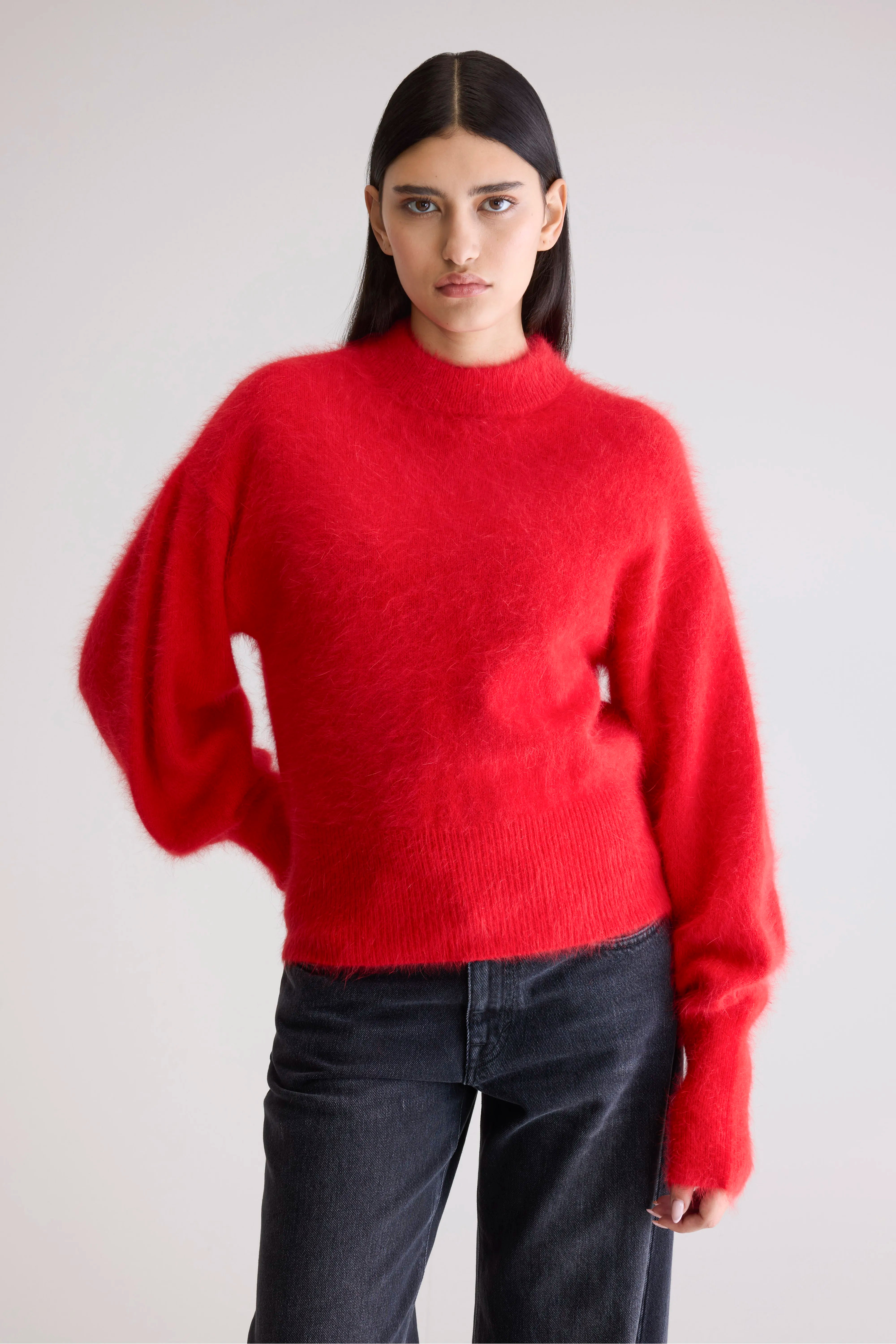 Pull En Angora Dateka - Sanguine Pour Femme | Bellerose