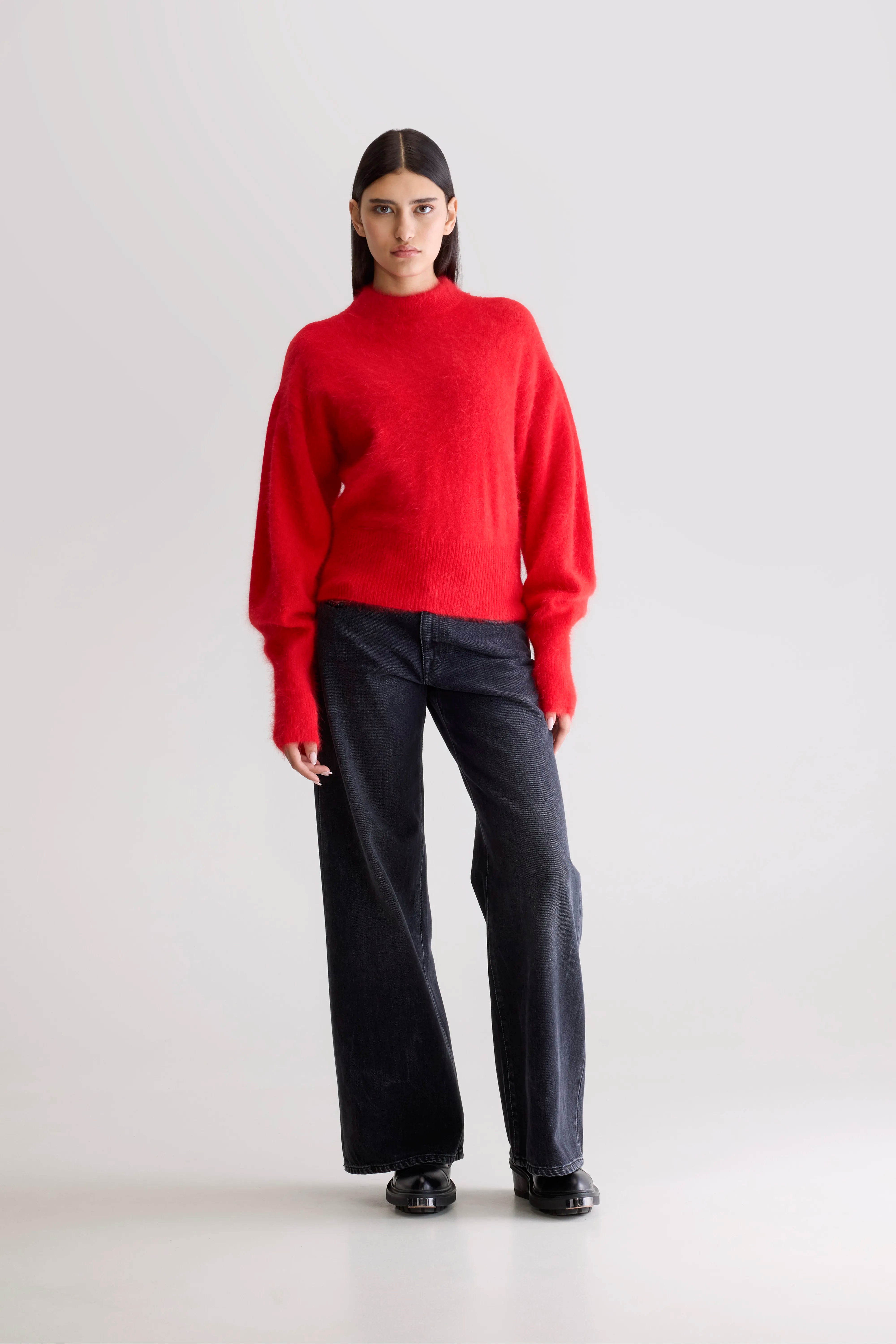 Pull En Angora Dateka - Sanguine Pour Femme | Bellerose