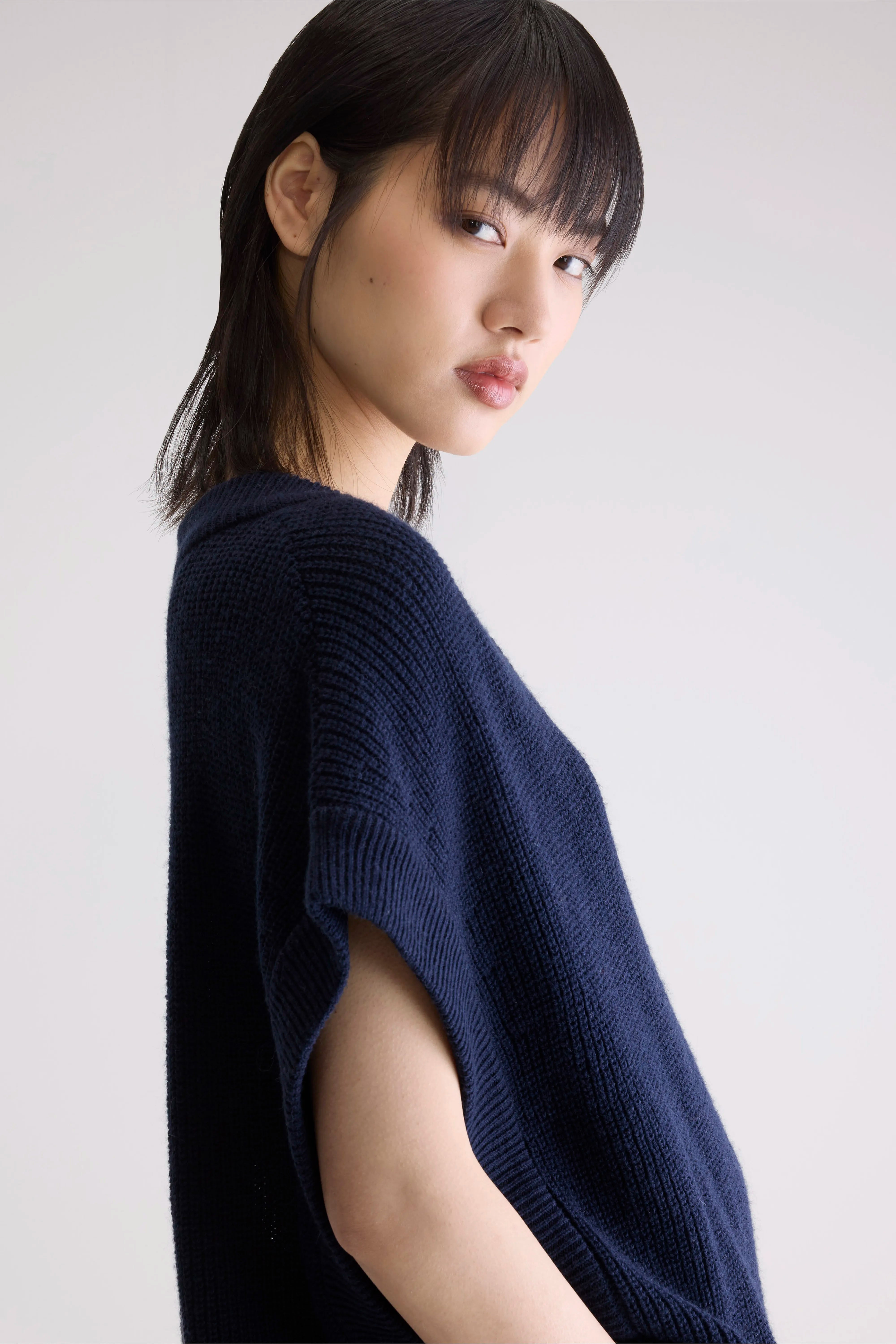 Labi Sleeveless Sweater - Regal blue For Women | Bellerose