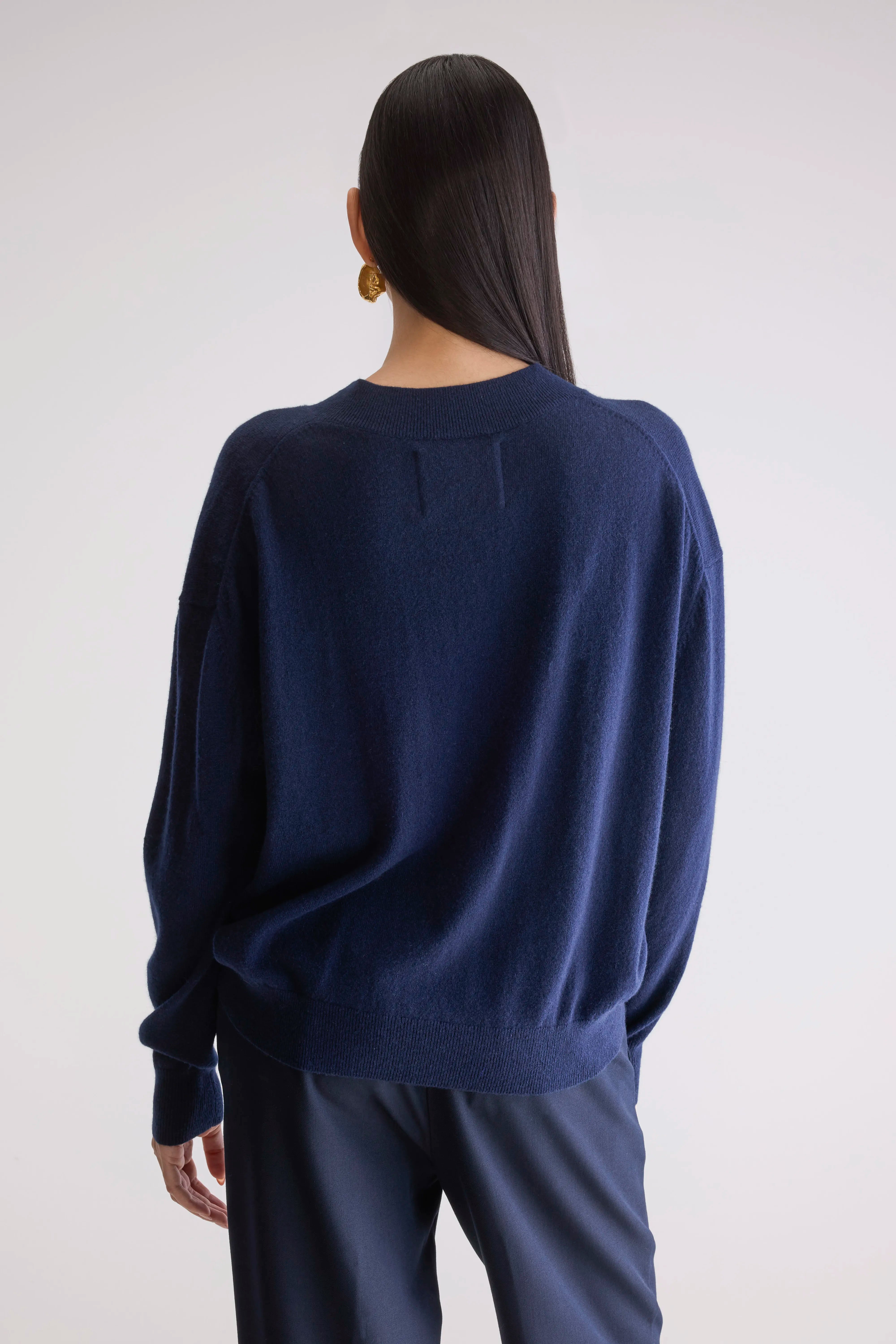Pull en cachemire Slax (252 / W / NAVY)
