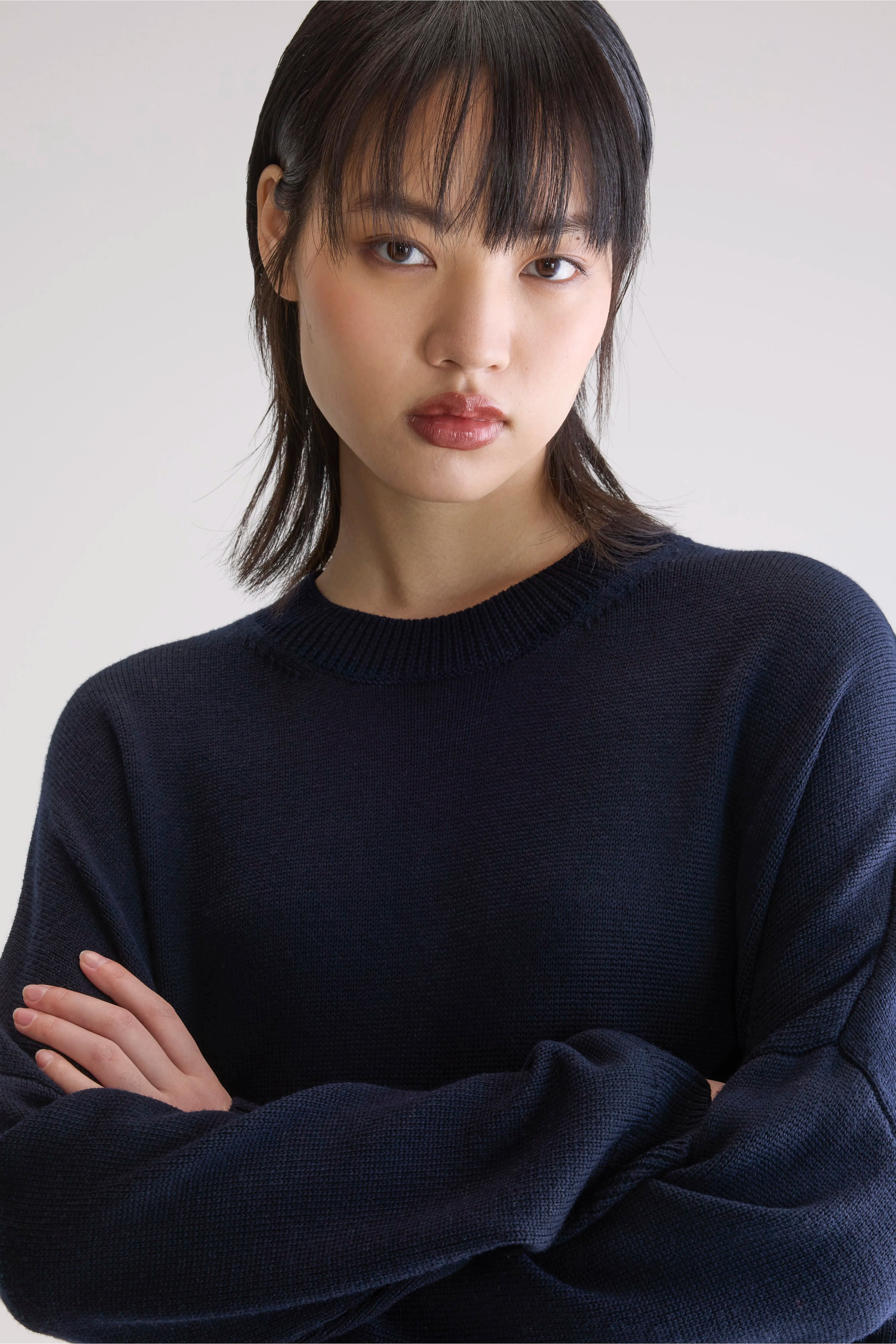 Robe En Maille Senisa - Navy Pour Femme | Bellerose