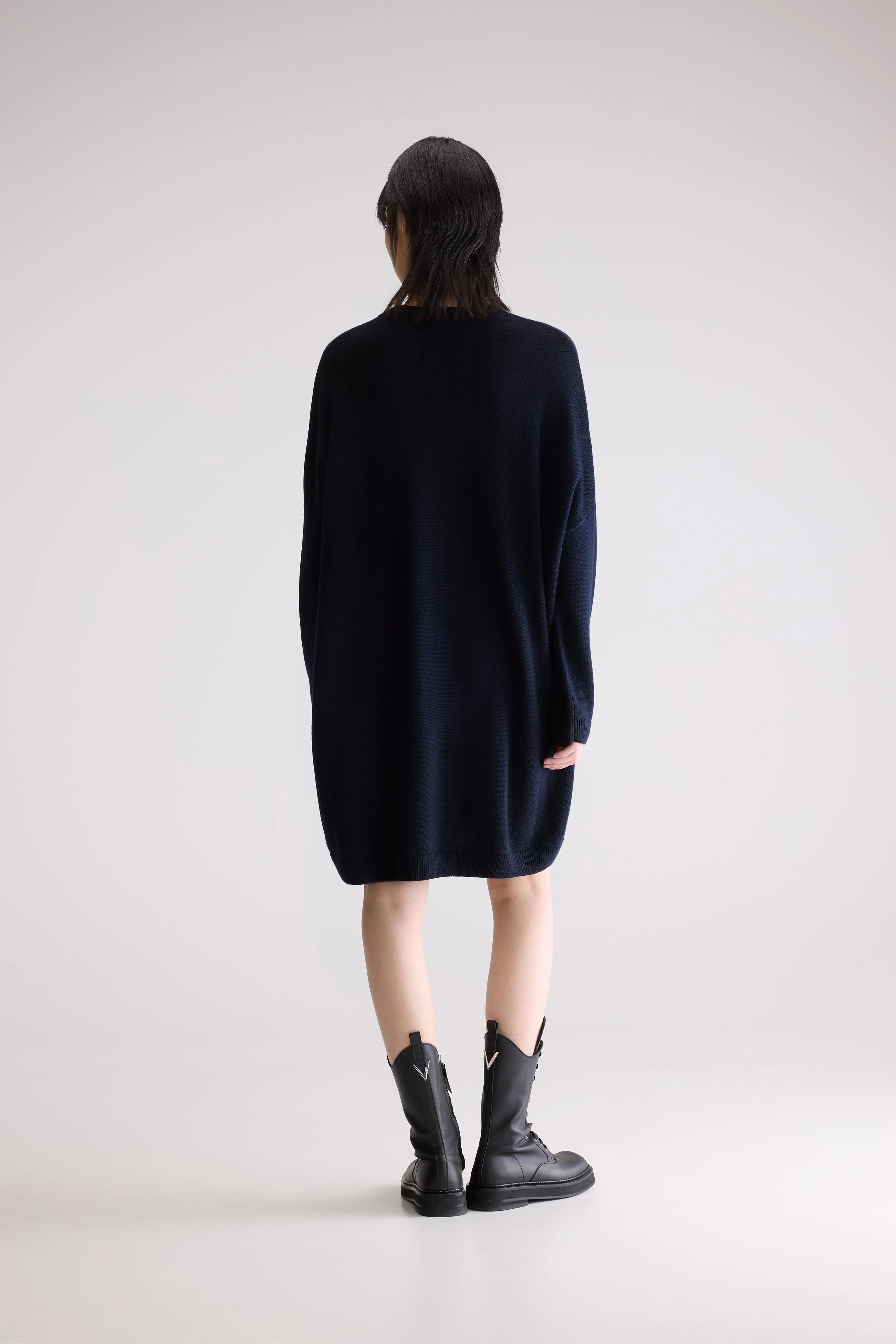 Robe En Maille Senisa - Navy Pour Femme | Bellerose