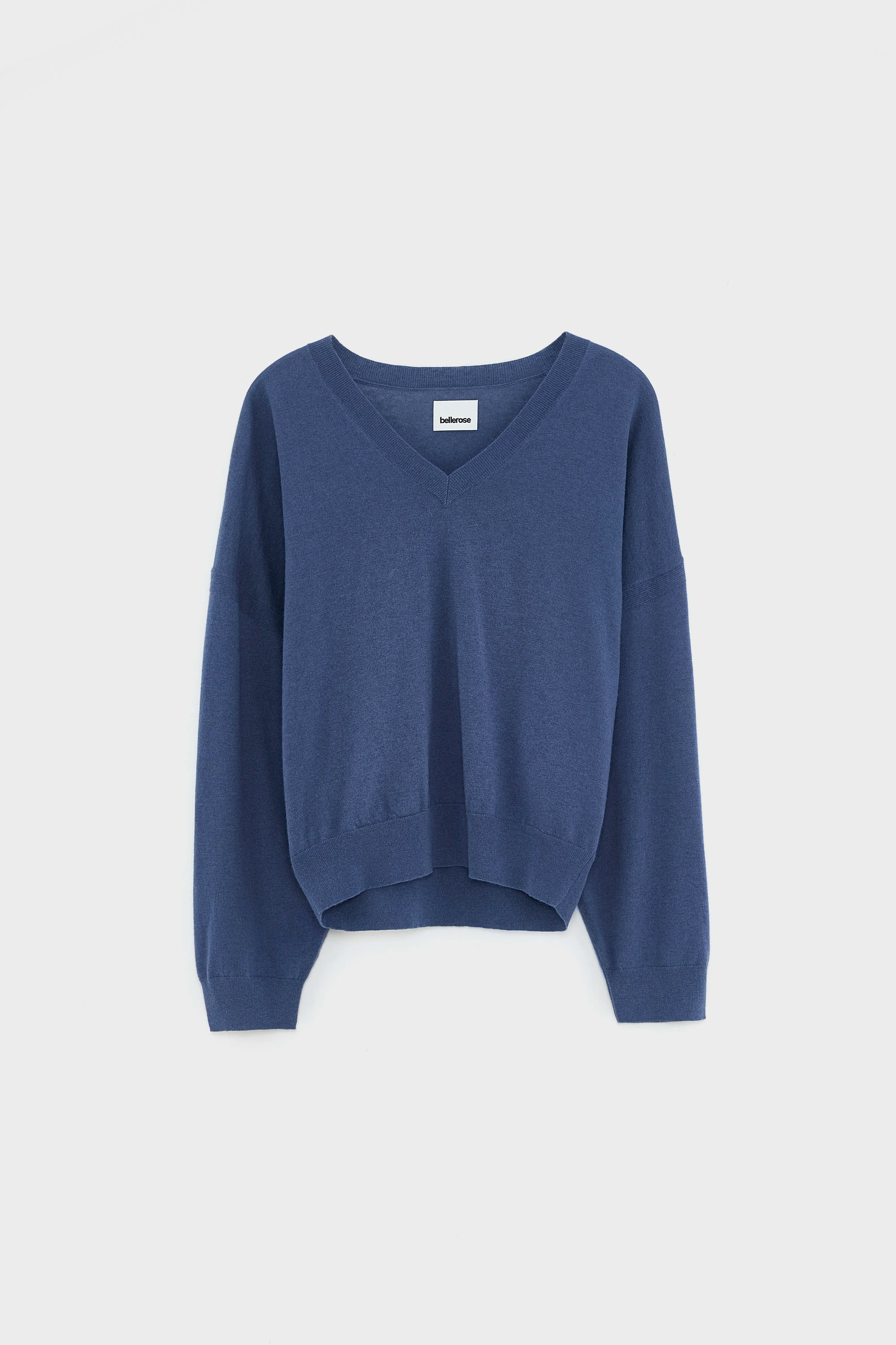 Pull col V Arybev (252 / W / BLUES)