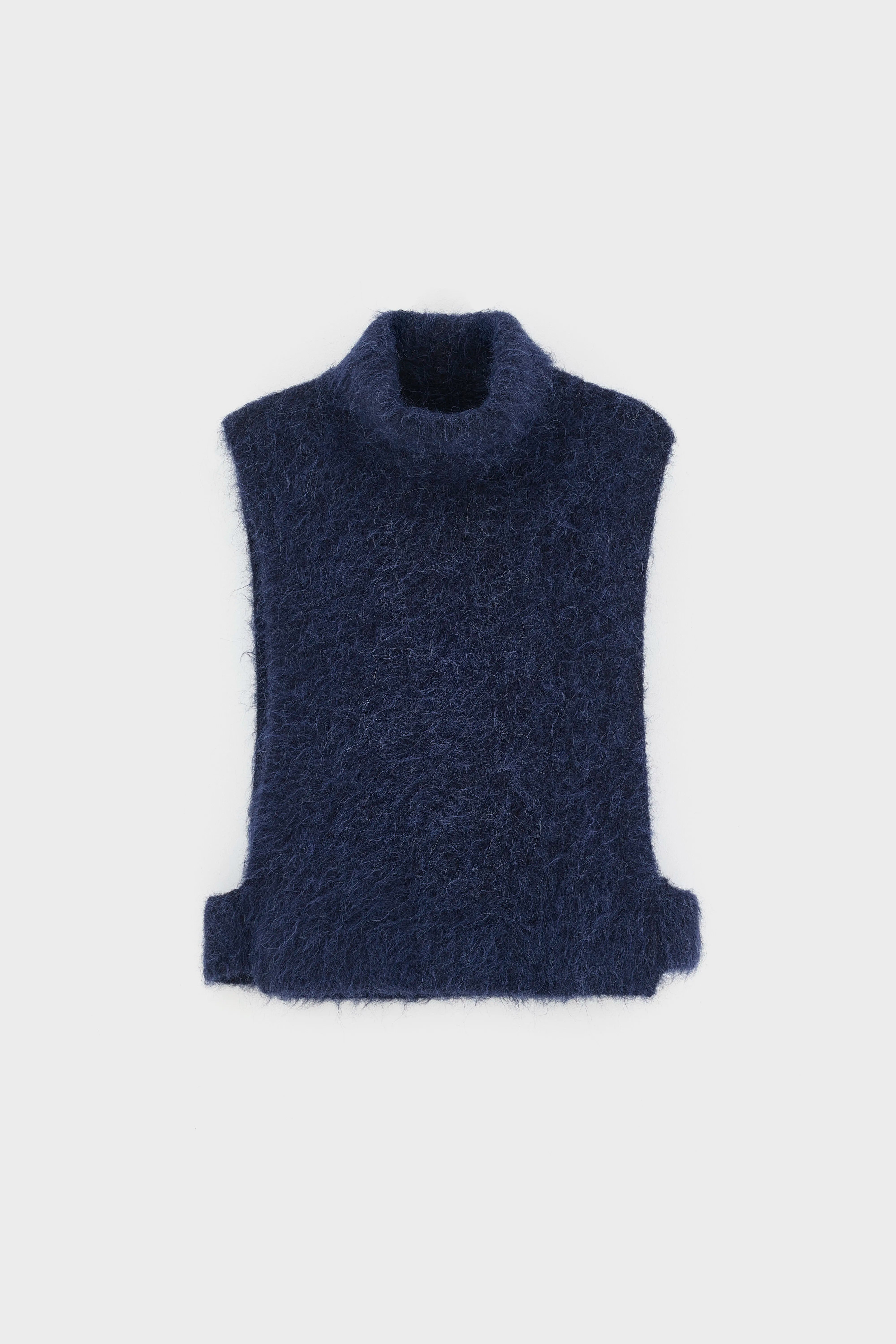 Pull Sans Manches Bleu Marine Daren - Captain Pour Femme | Bellerose