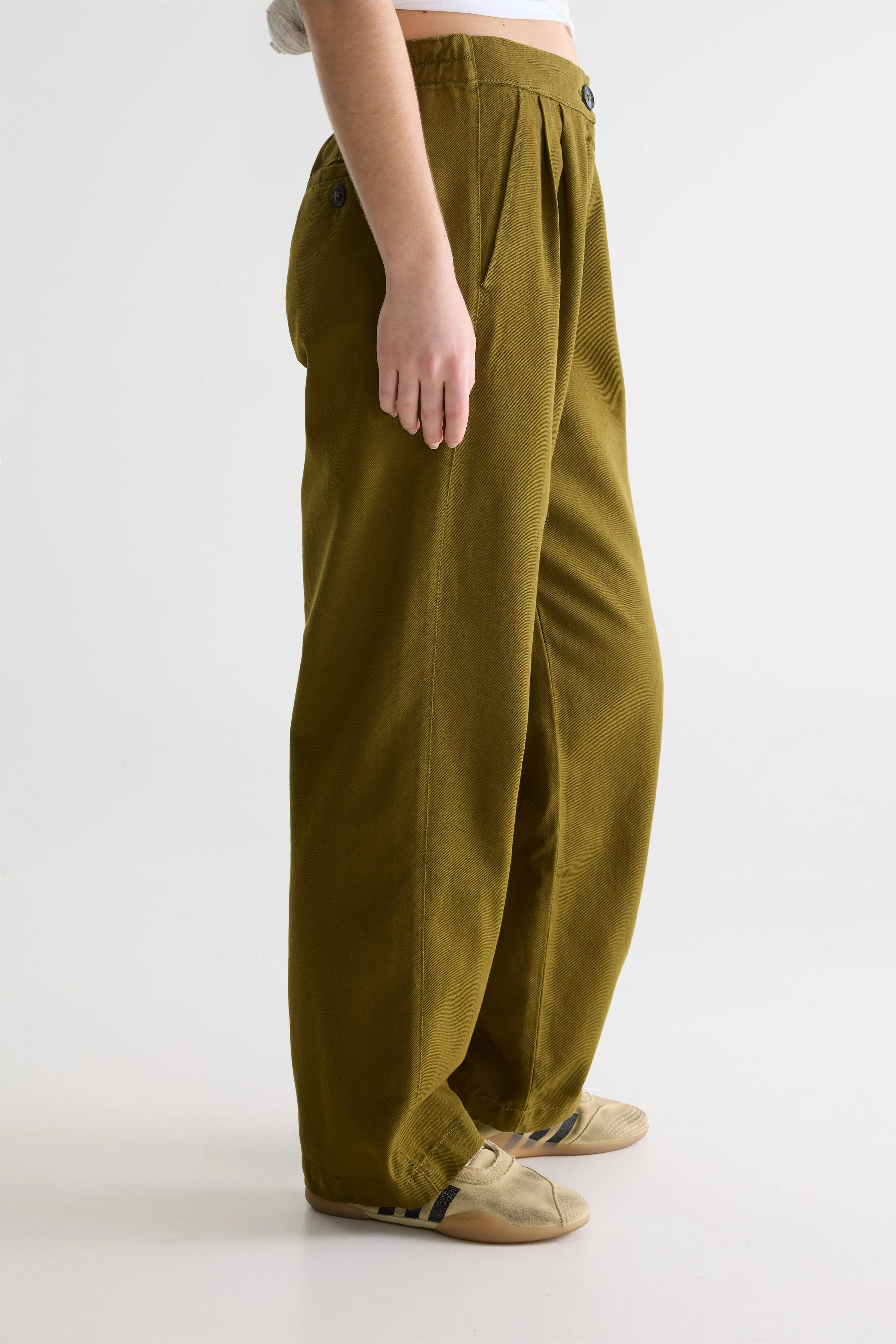Pantalon classique Pillow (261 / W / VETIVER)
