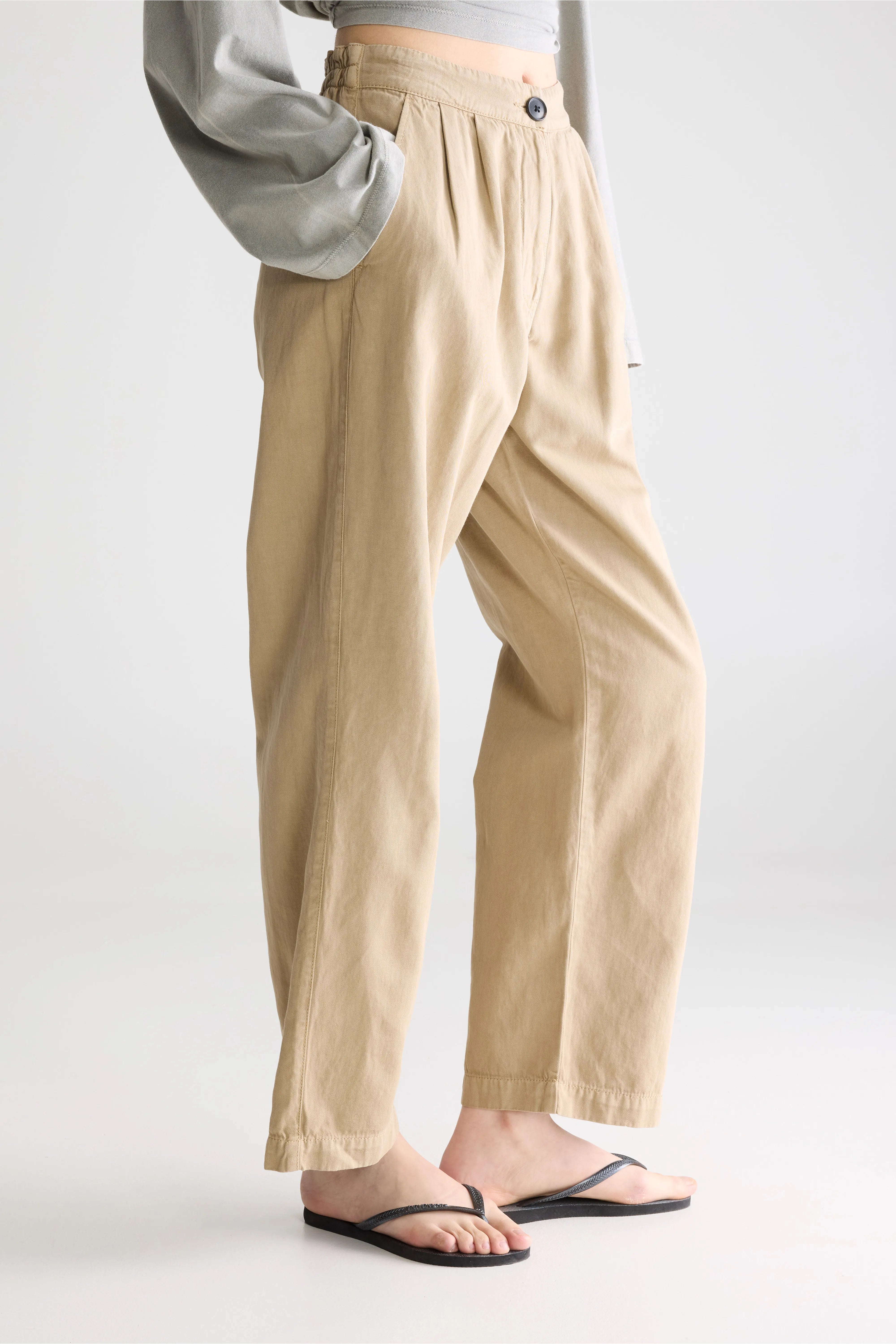 Pillow Regular Broek - Clay Voor Dames | Bellerose
