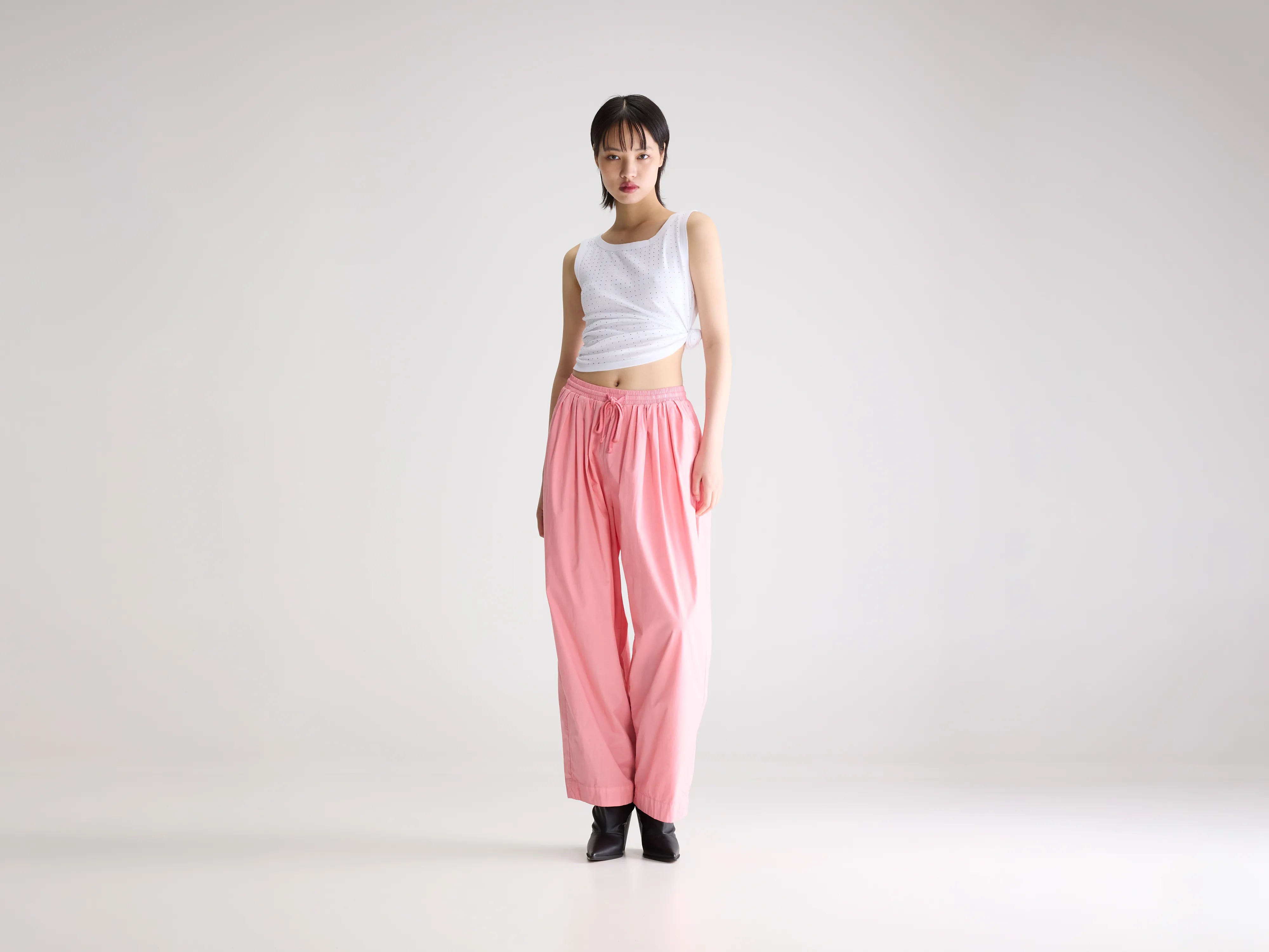 Whisper cropped trousers (261 / W / GERANIUM)