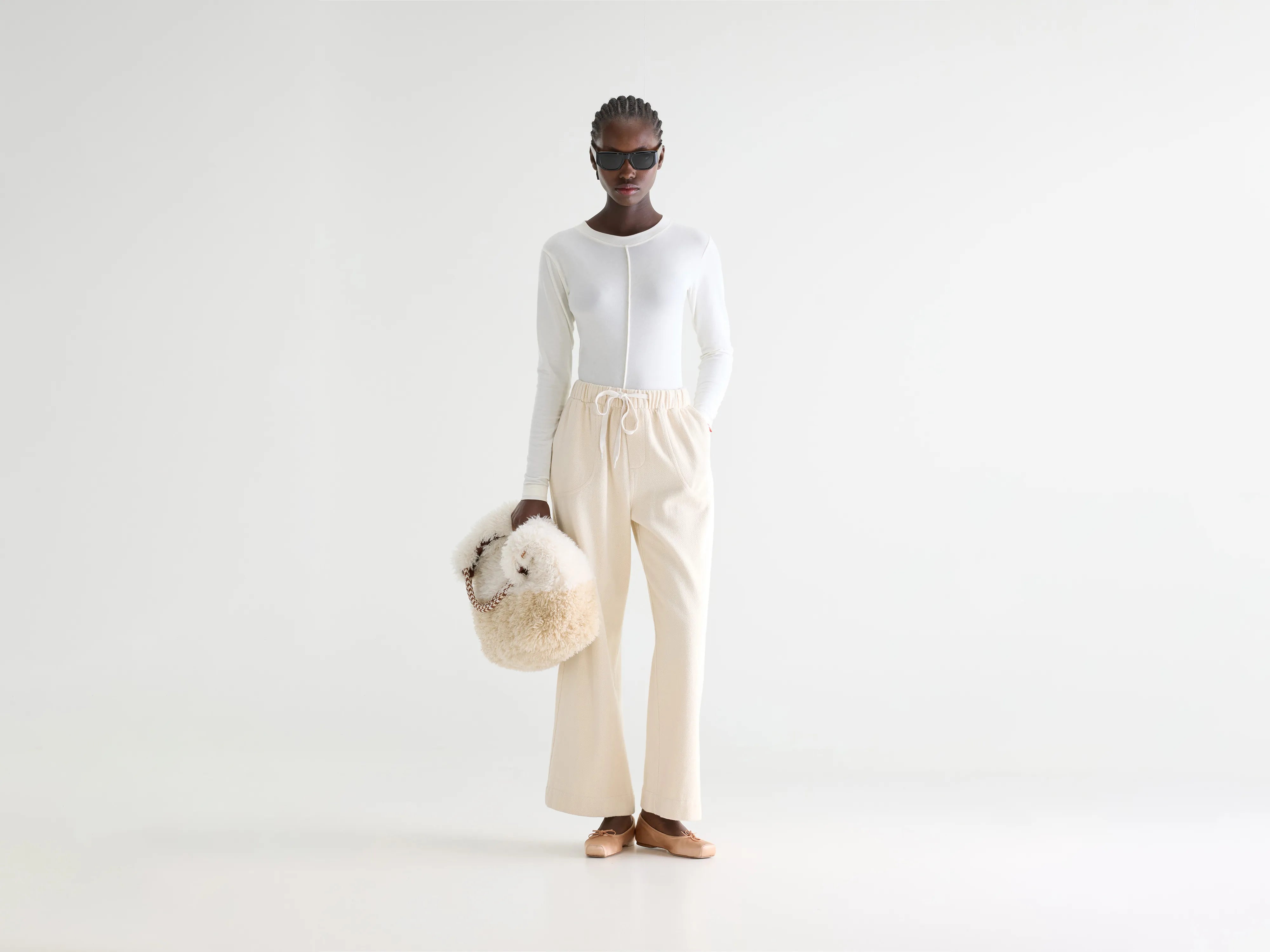 Juna relaxte broek (261 / W / NATURAL)