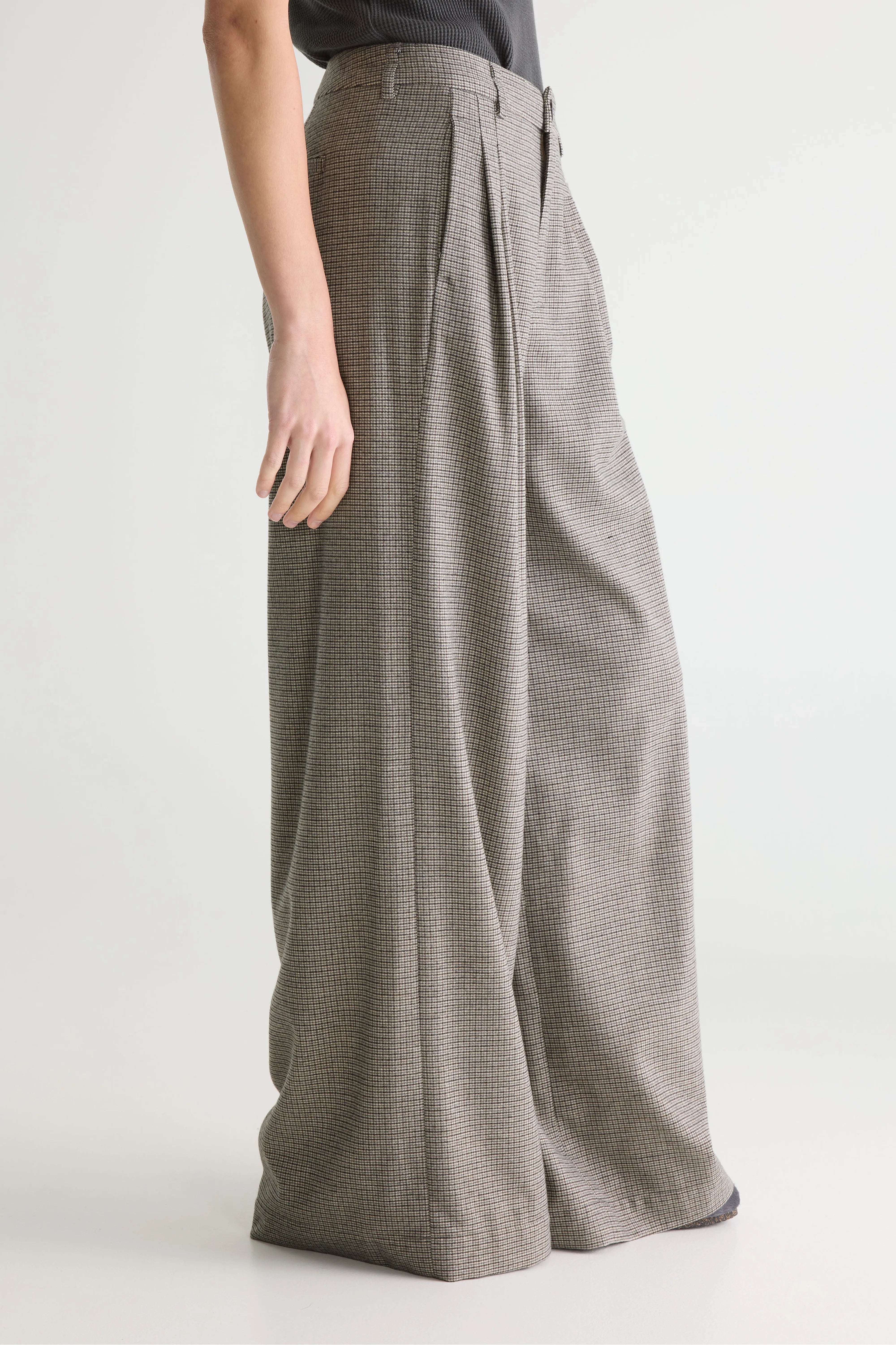 Pantalon de tailleur large Volkert (261 / W / CHECK A)