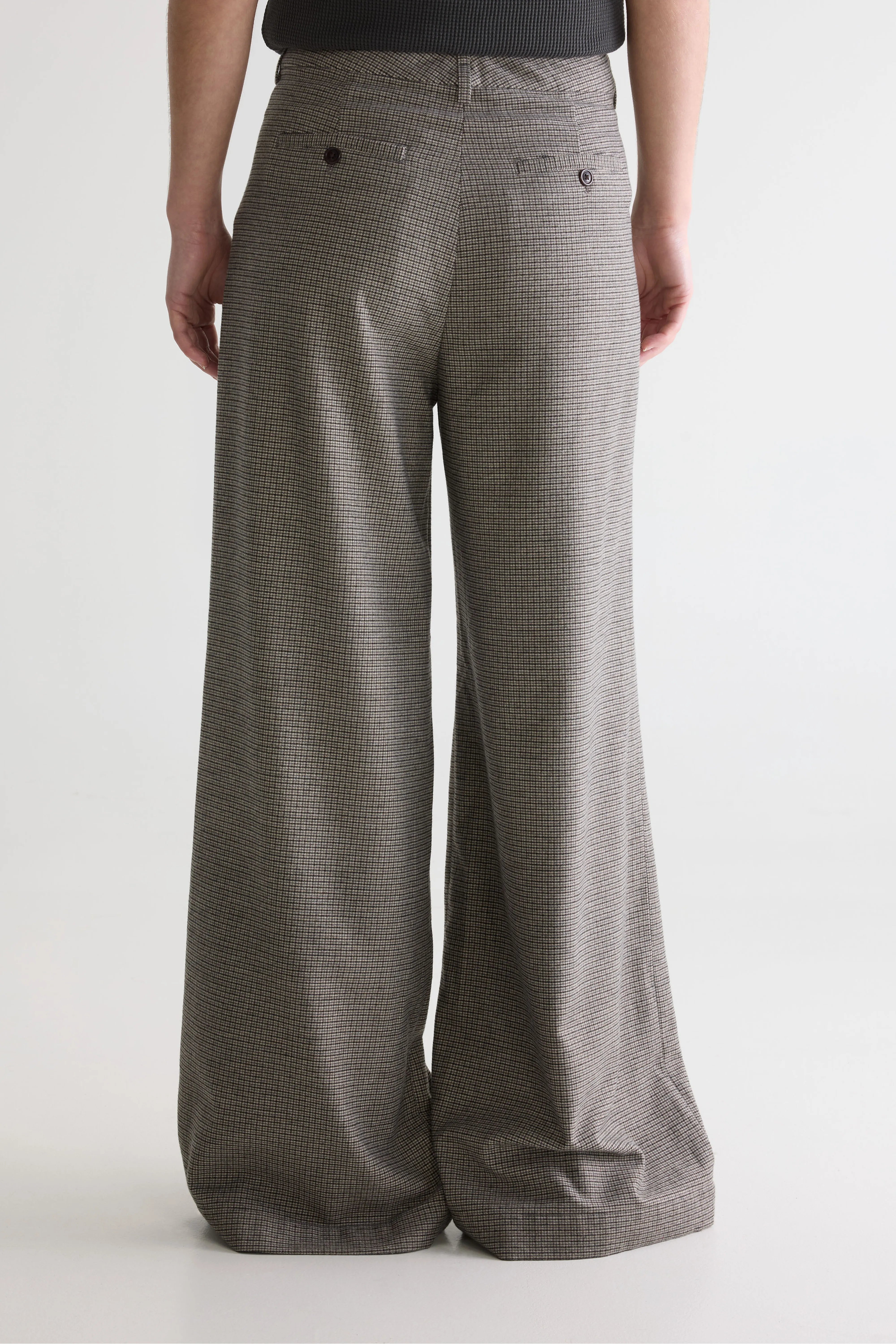 Volkert Wijde Broek - Black / Olive / Smoke grey Voor Dames | Bellerose