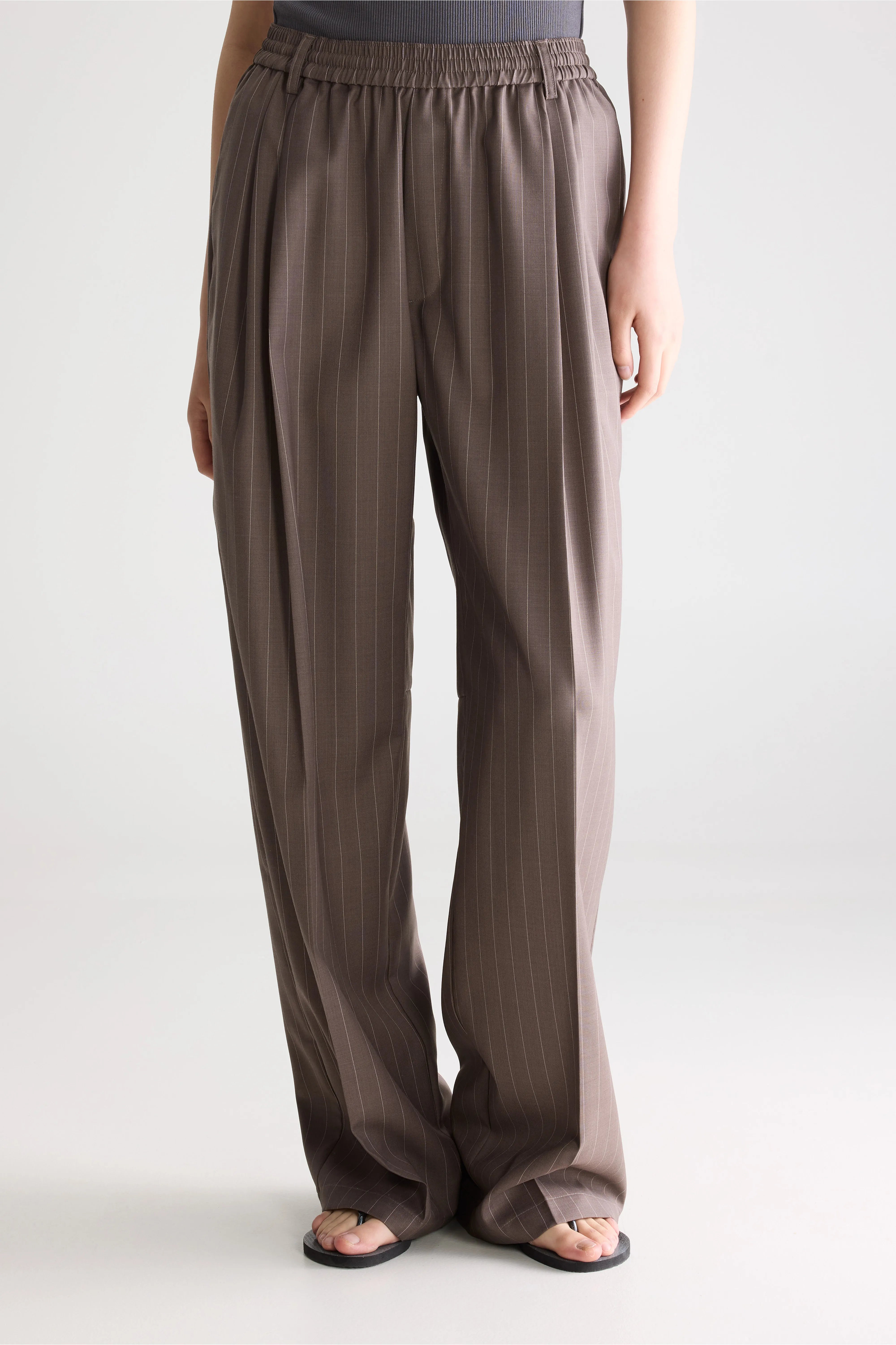 Pantalon Fuselé Jilo - Ecru / Latte Pour Femme | Bellerose
