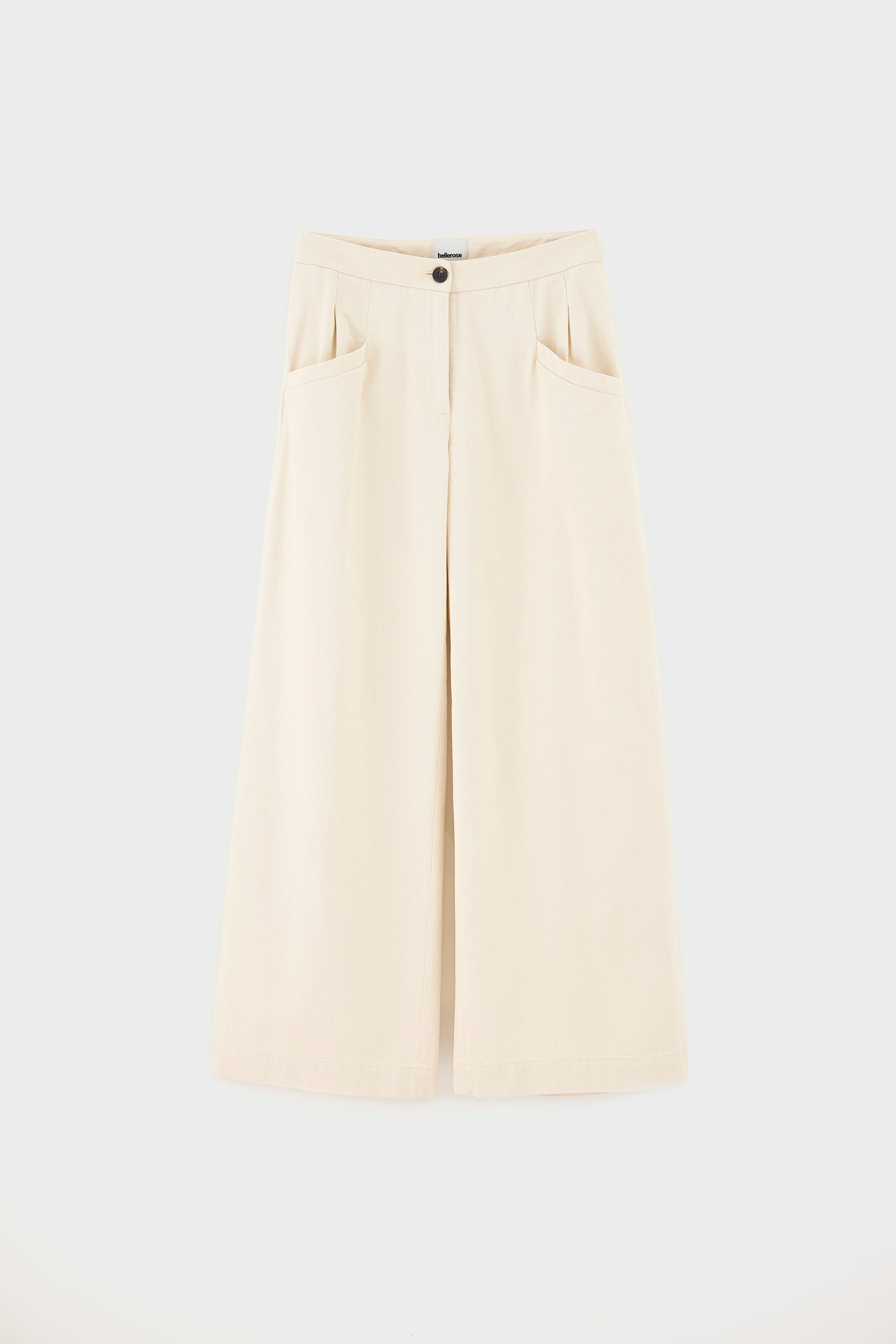 Jesper wide trousers (261 / W / CREAM)
