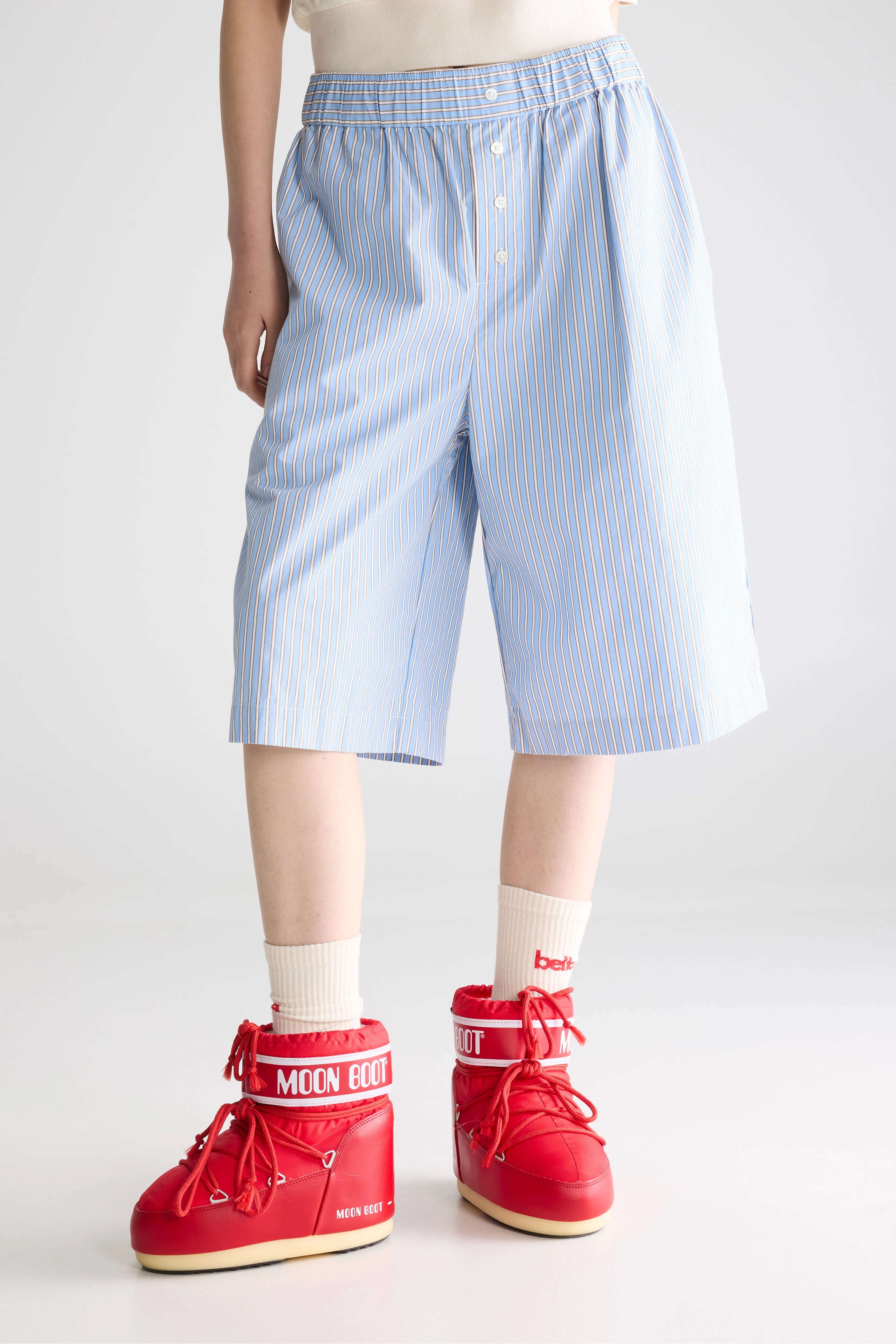 Geena Gestreepte Shorts - Stripe b Voor Dames | Bellerose