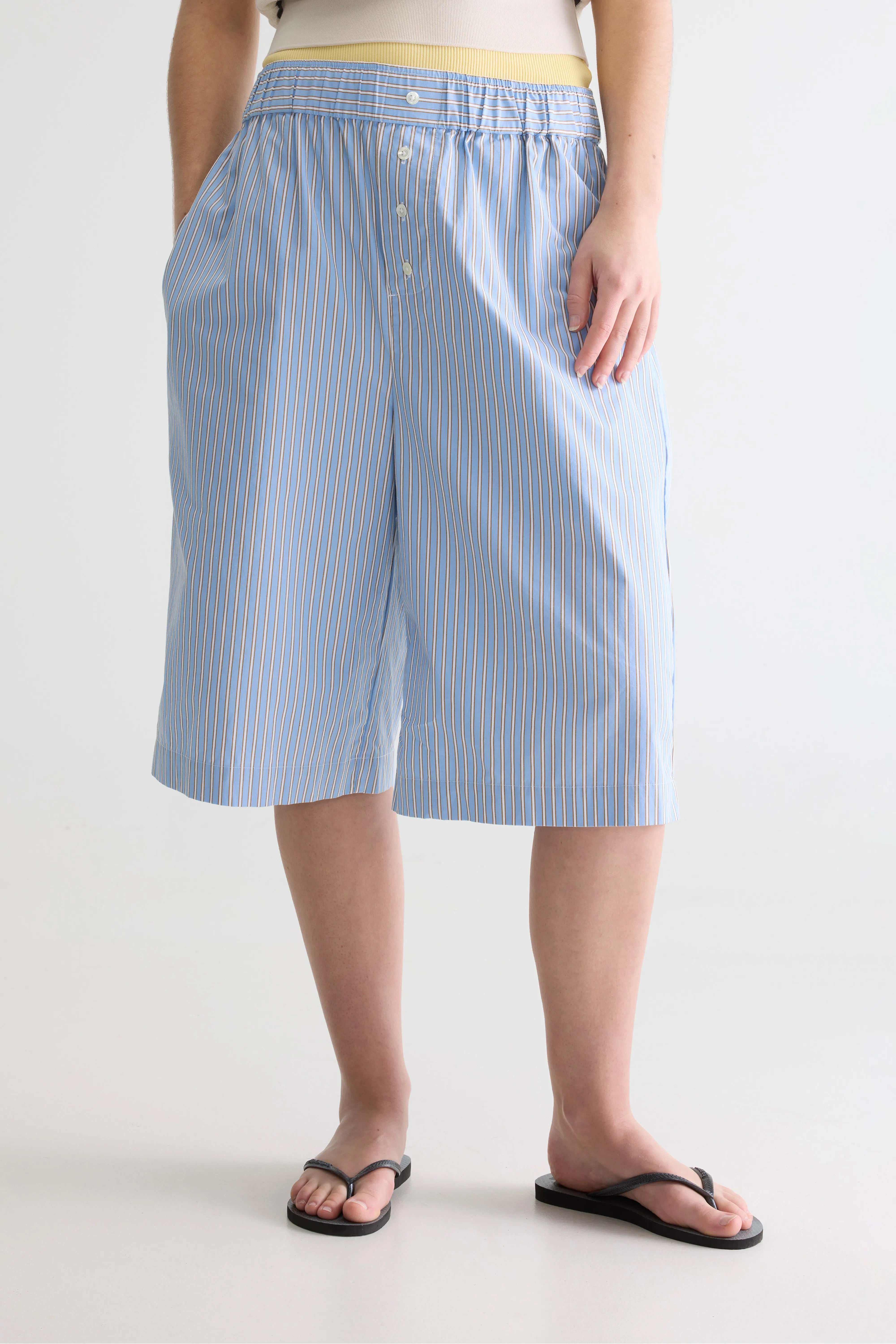 Short Long À Rayures Geena - Stripe b Pour Femme | Bellerose