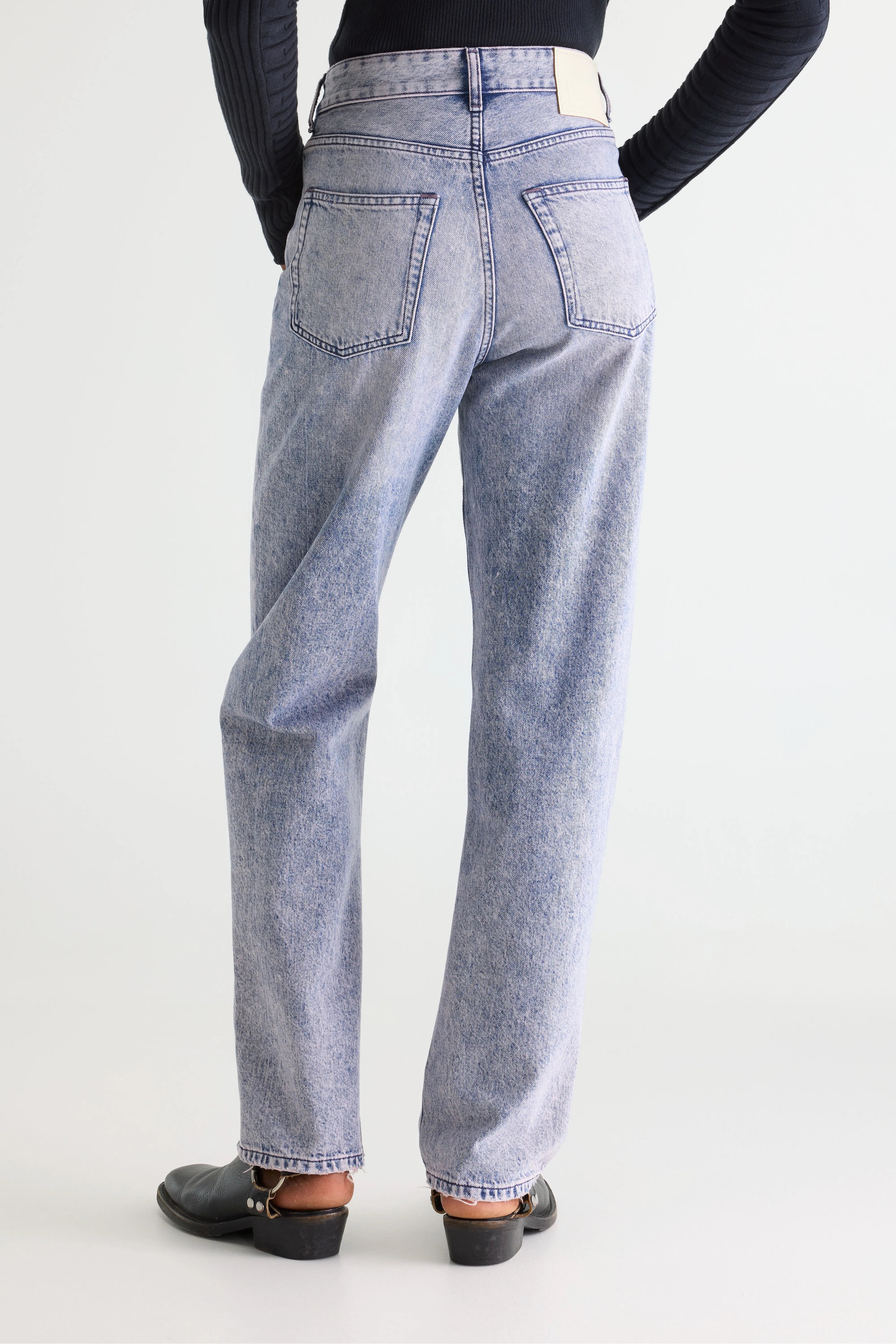 Denim N. 35 Jean Droit - Iris snow Pour Femme | Bellerose