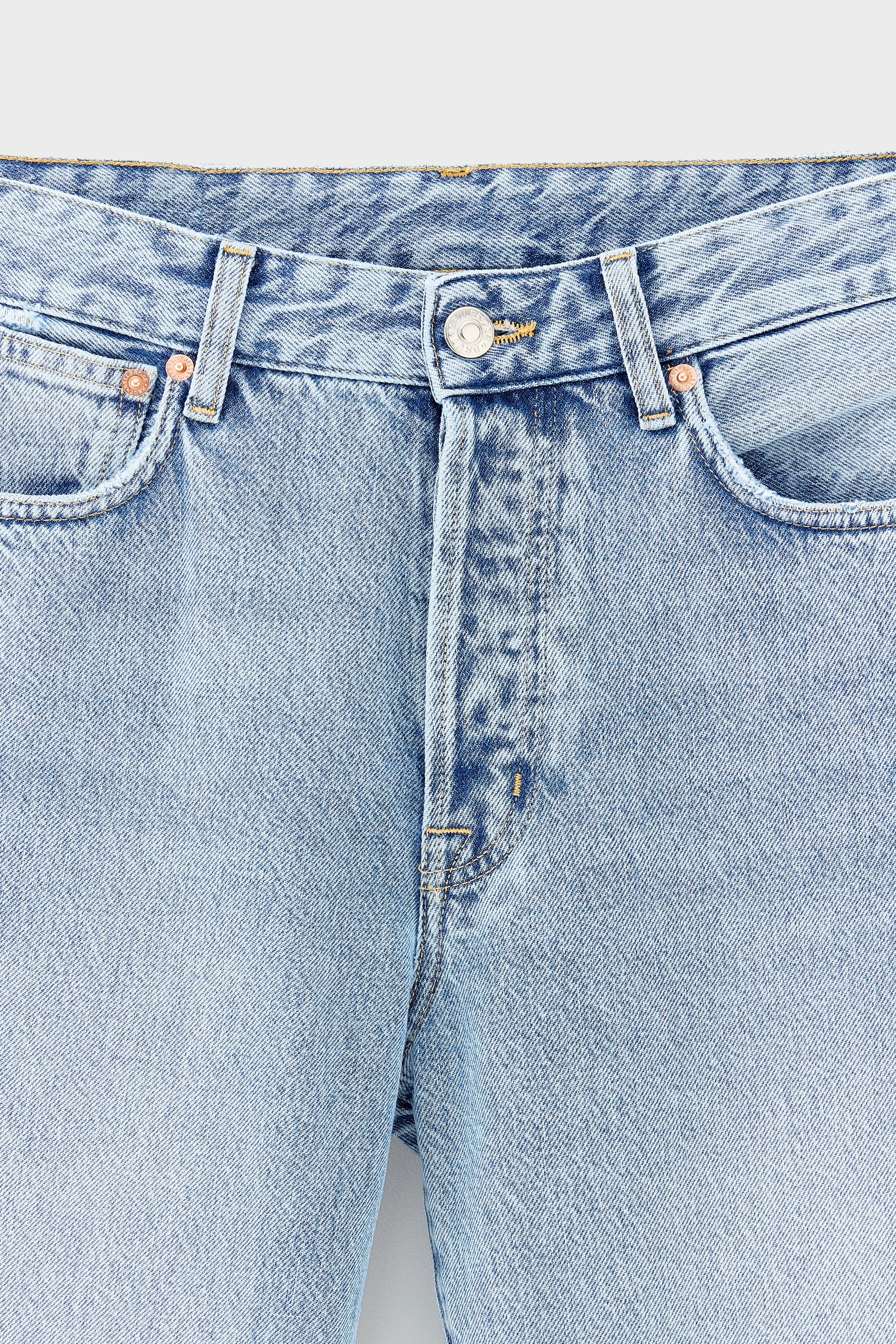 Denim N. 35 Straight Jeans - Lt blue bleach For Women | Bellerose