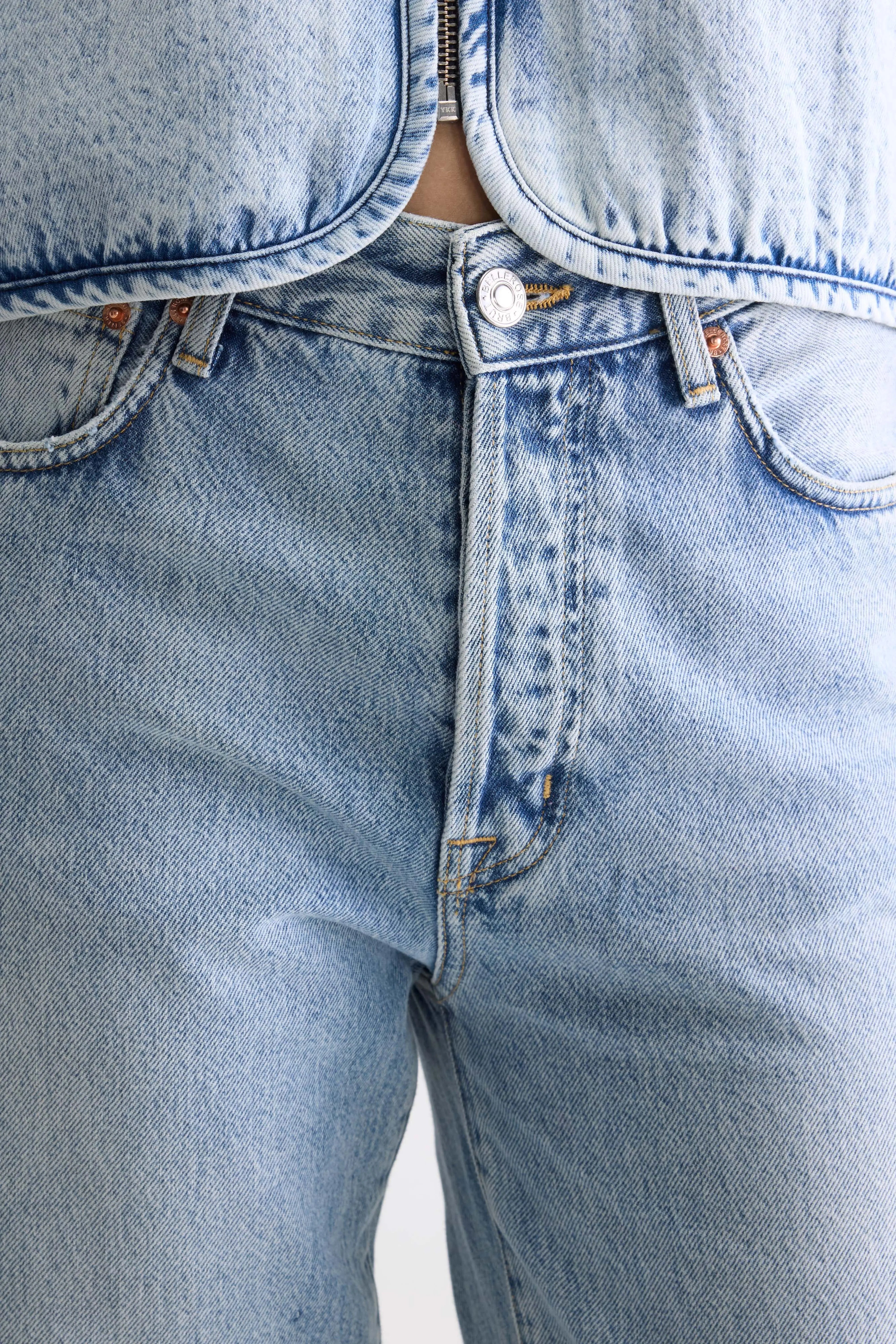 Jean Droit - Denim N. 35 - Lt blue bleach Pour Femme | Bellerose