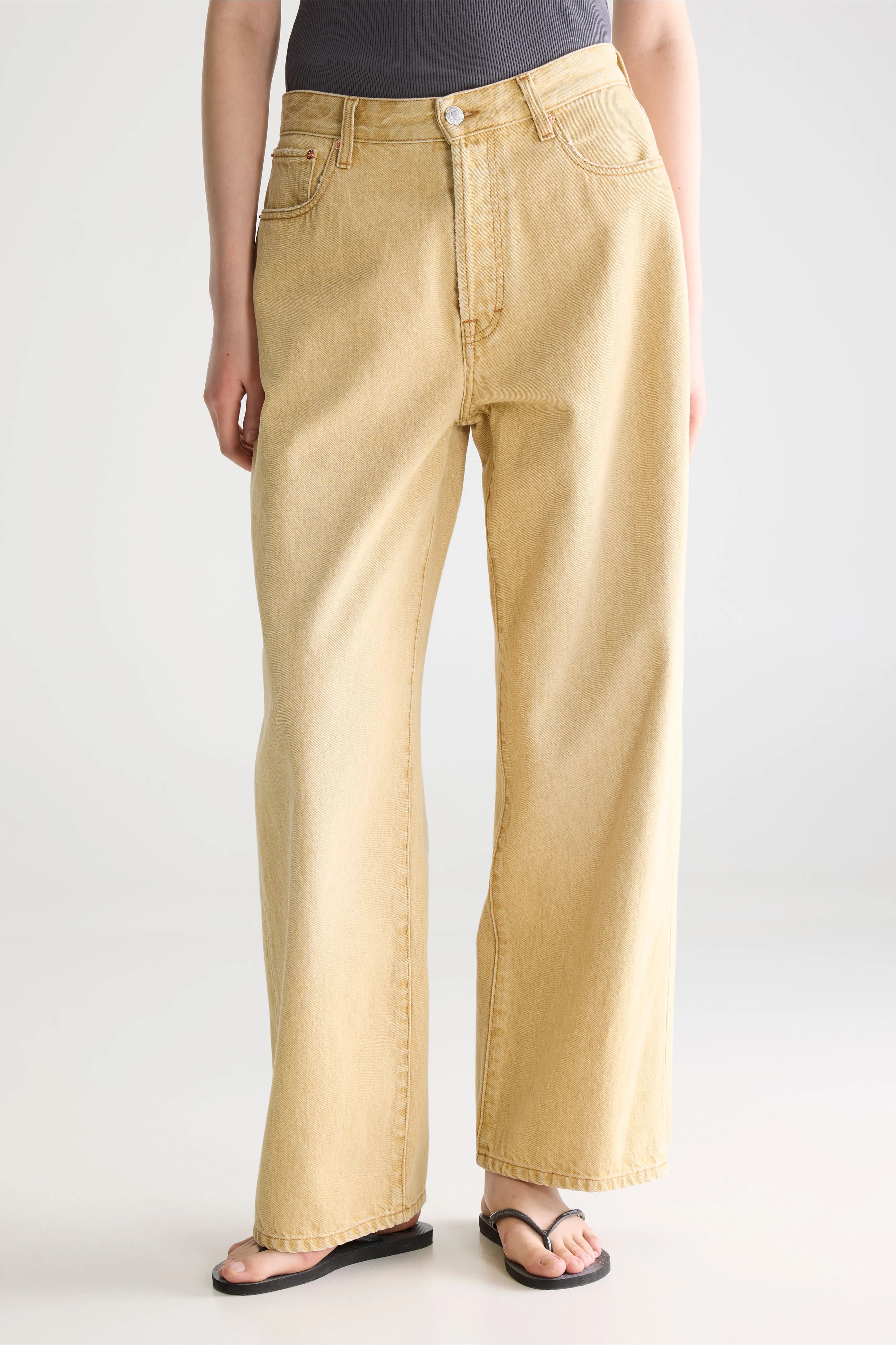 Denim N. 66 Jean Ample - Sand snow Pour Femme | Bellerose