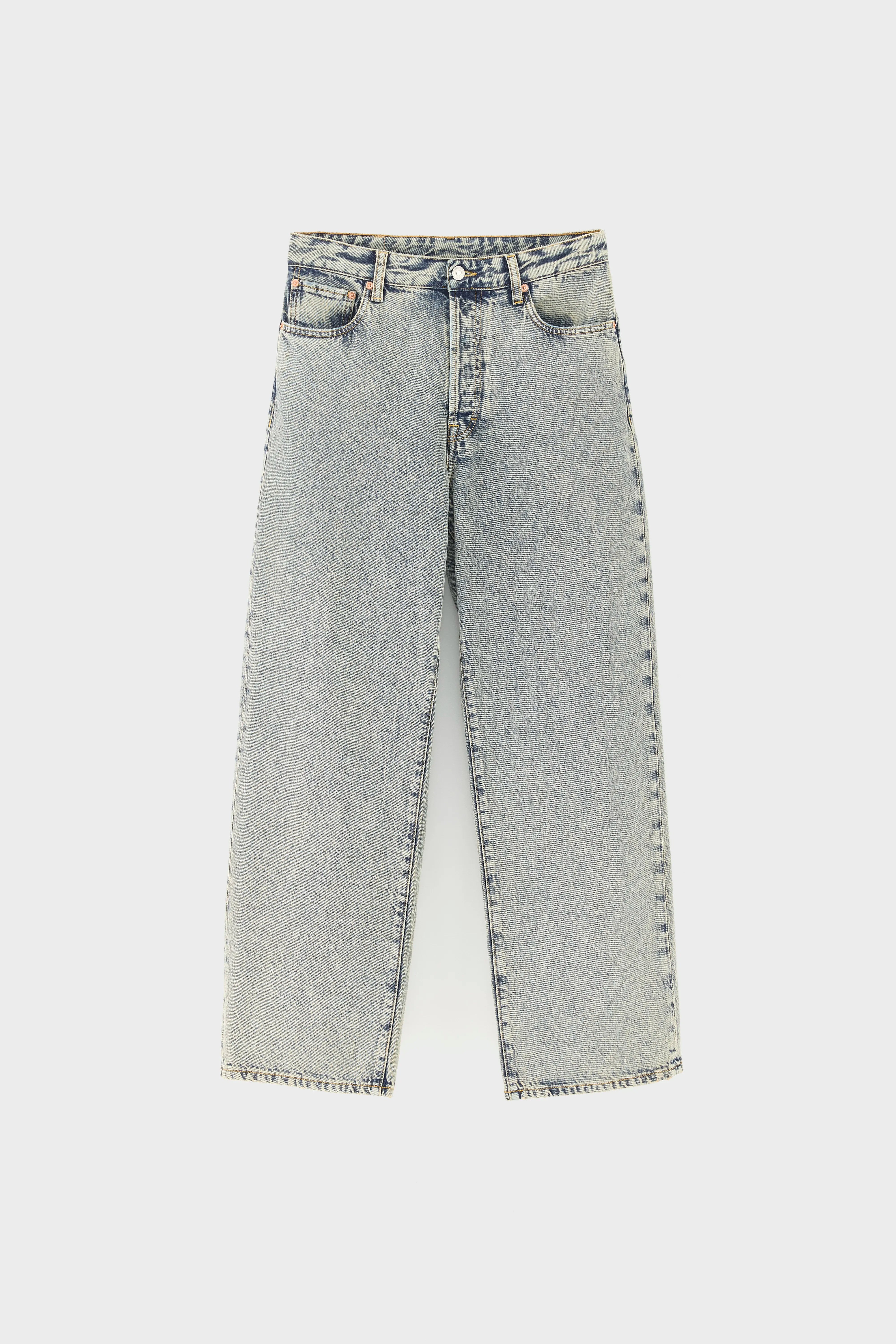 Denim N. 66 wijde jeans (261 / W / DIRTY BLUE)