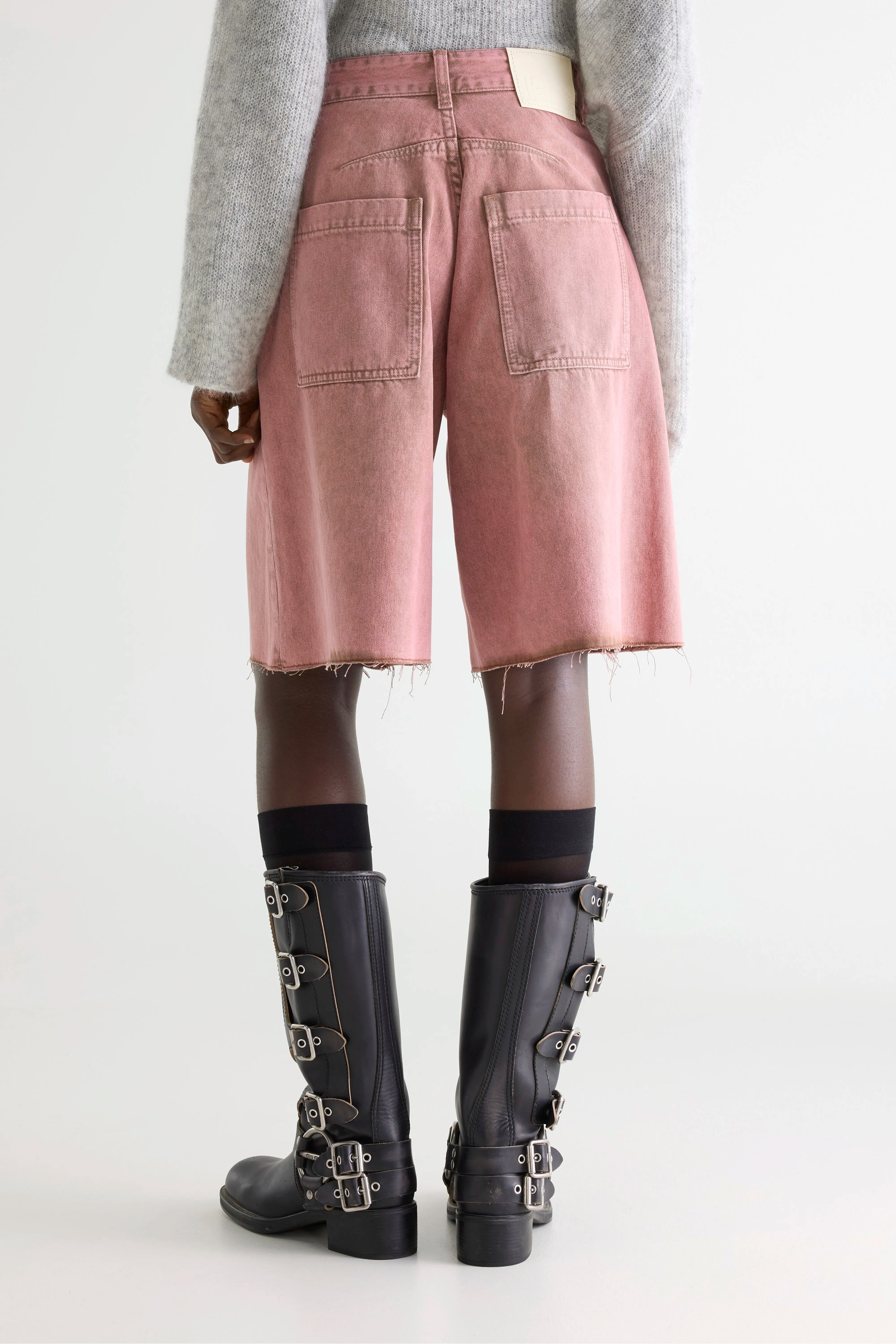 Short Bermuda Pearly - Dusty pink Pour Femme | Bellerose