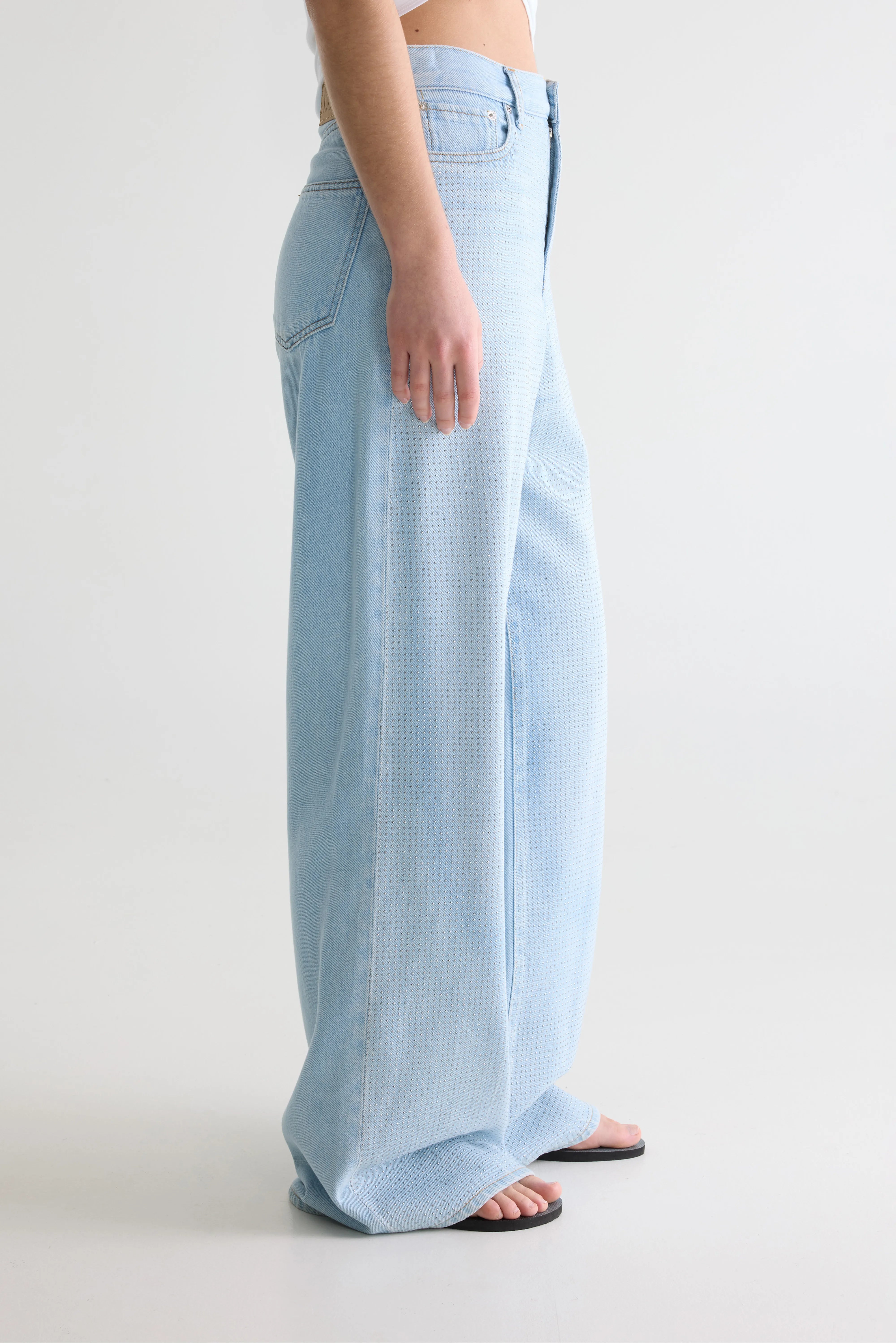 Denim N. 64 Wijde Jeans - Bleach Voor Dames | Bellerose