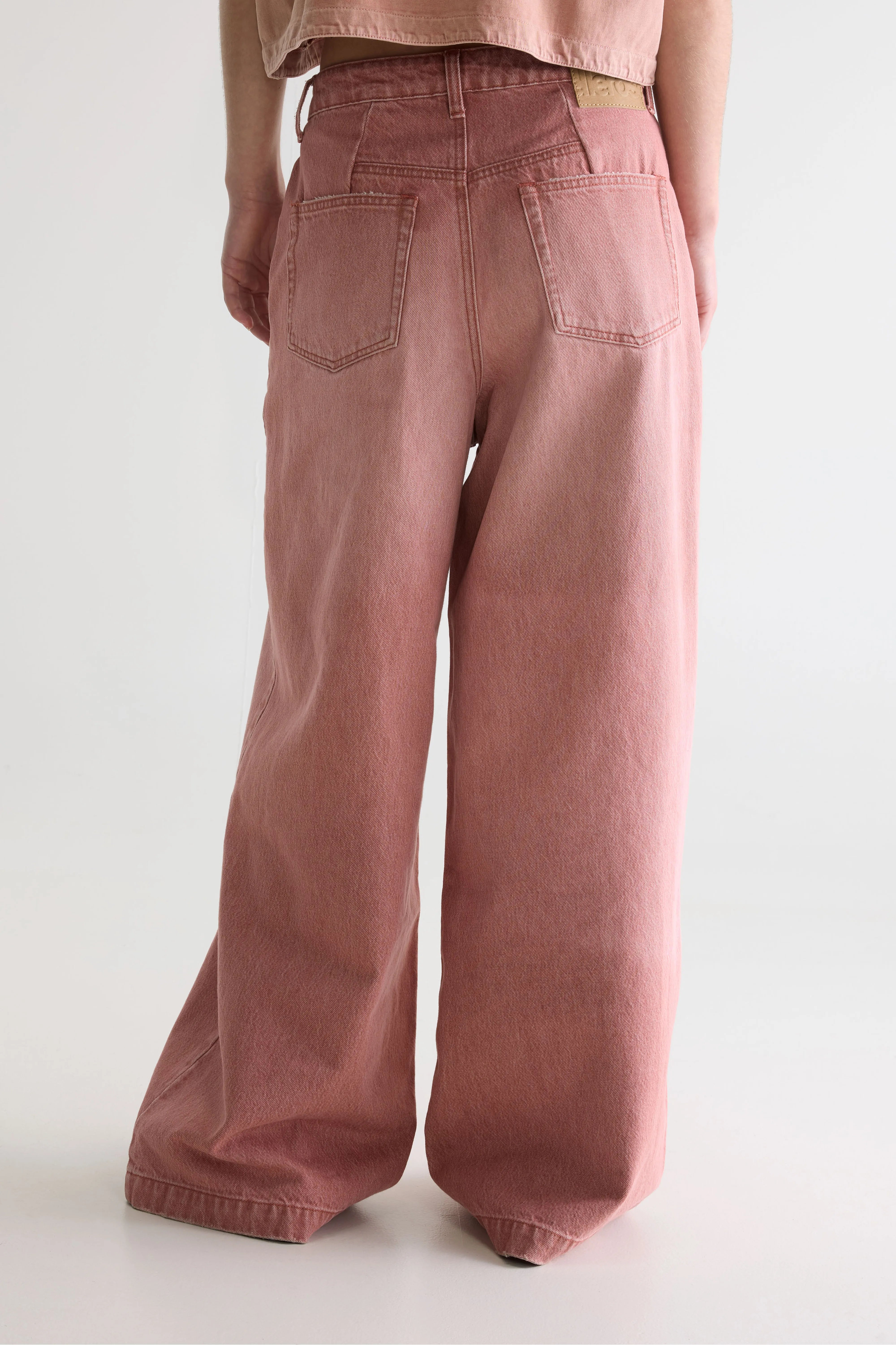 Denim N. 62 Jean Large - Red clay snow Pour Femme | Bellerose