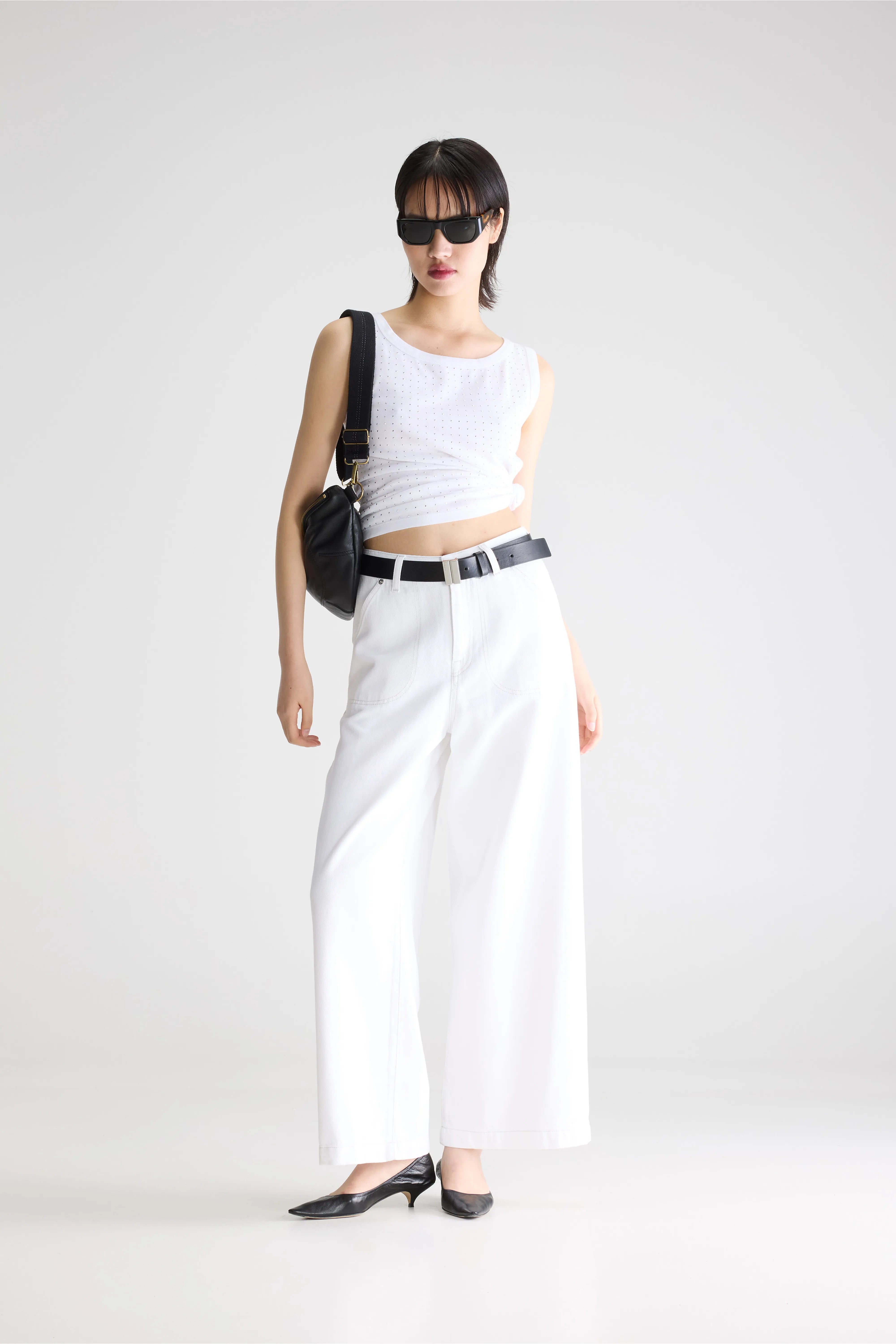 Denim N. 62 Wijde Jeans - White Voor Dames | Bellerose