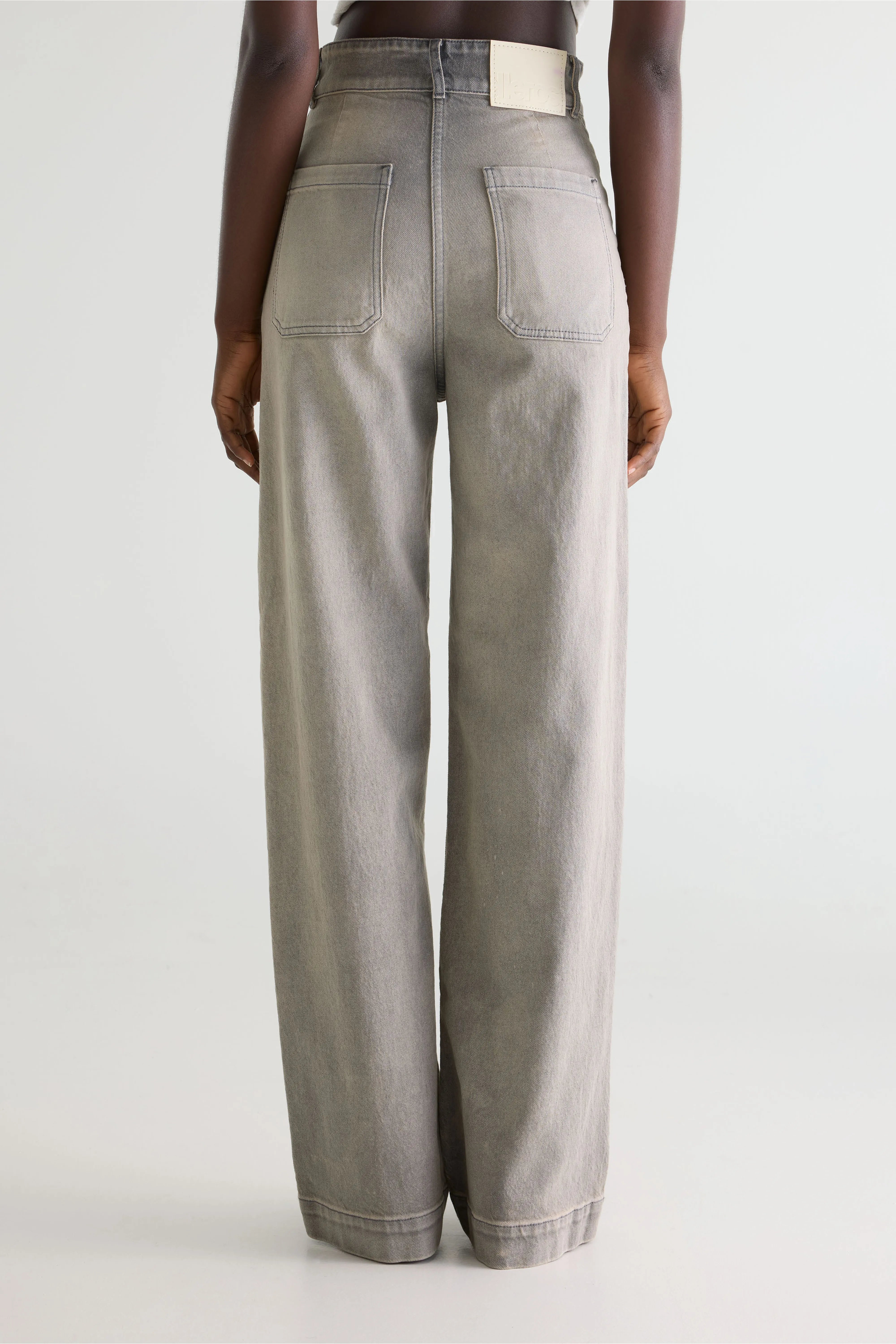 Denim N. 23 Slim Jeans - Used light grey Voor Dames | Bellerose