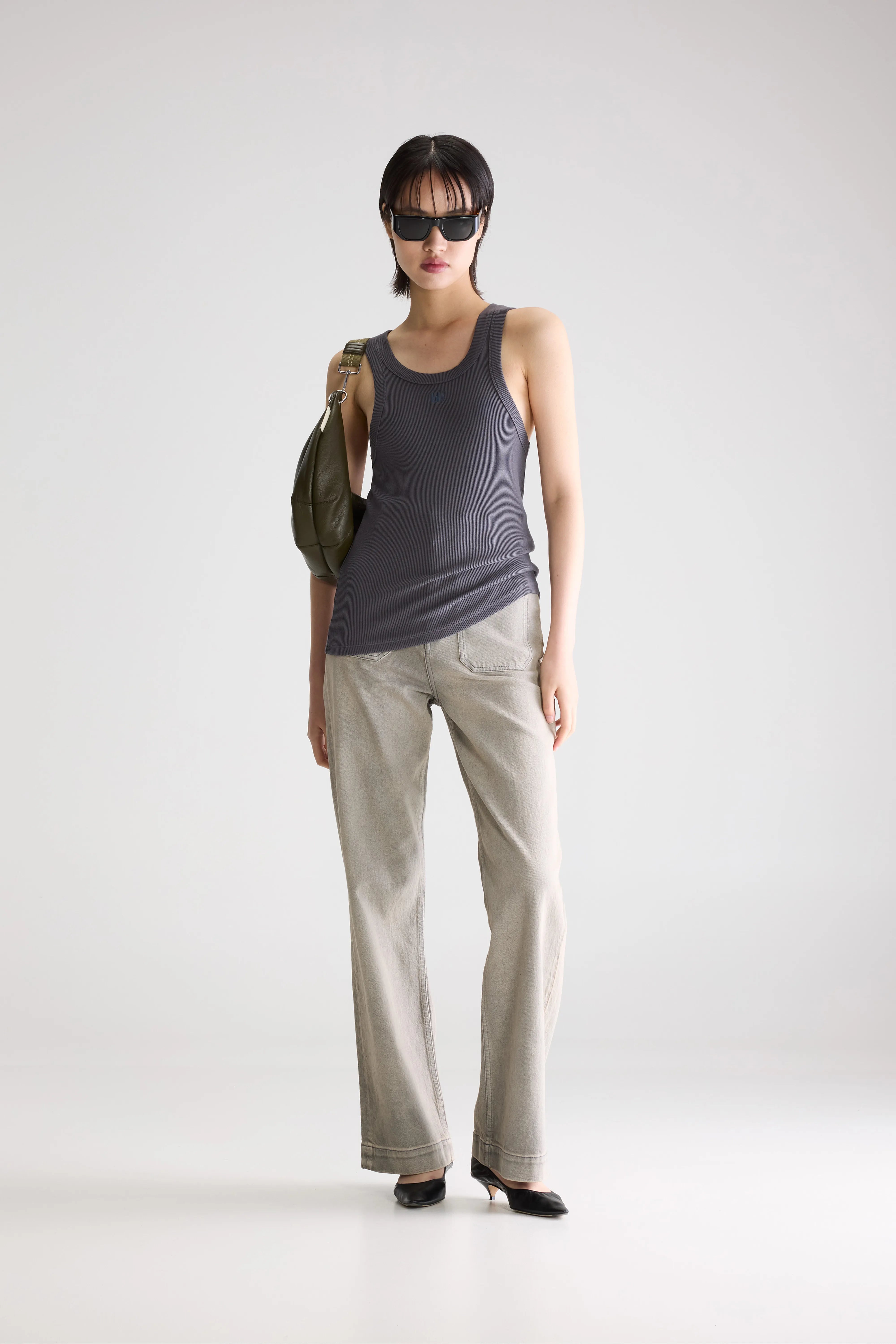 Fikas Slim Fit Tanktop - Raf Voor Dames | Bellerose