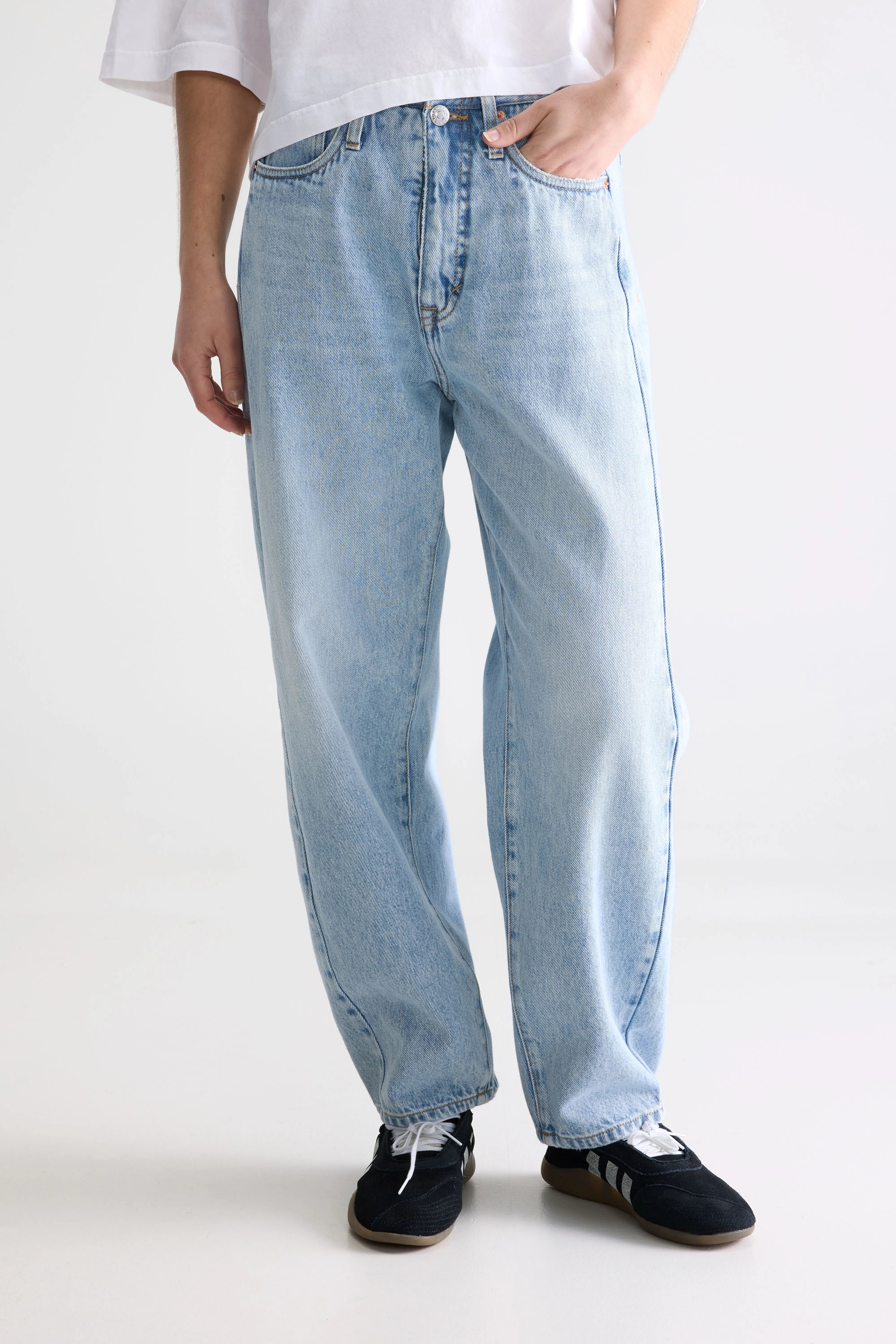 Denim N. 55 Losse Jeans - Lt blue bleach Voor Dames | Bellerose