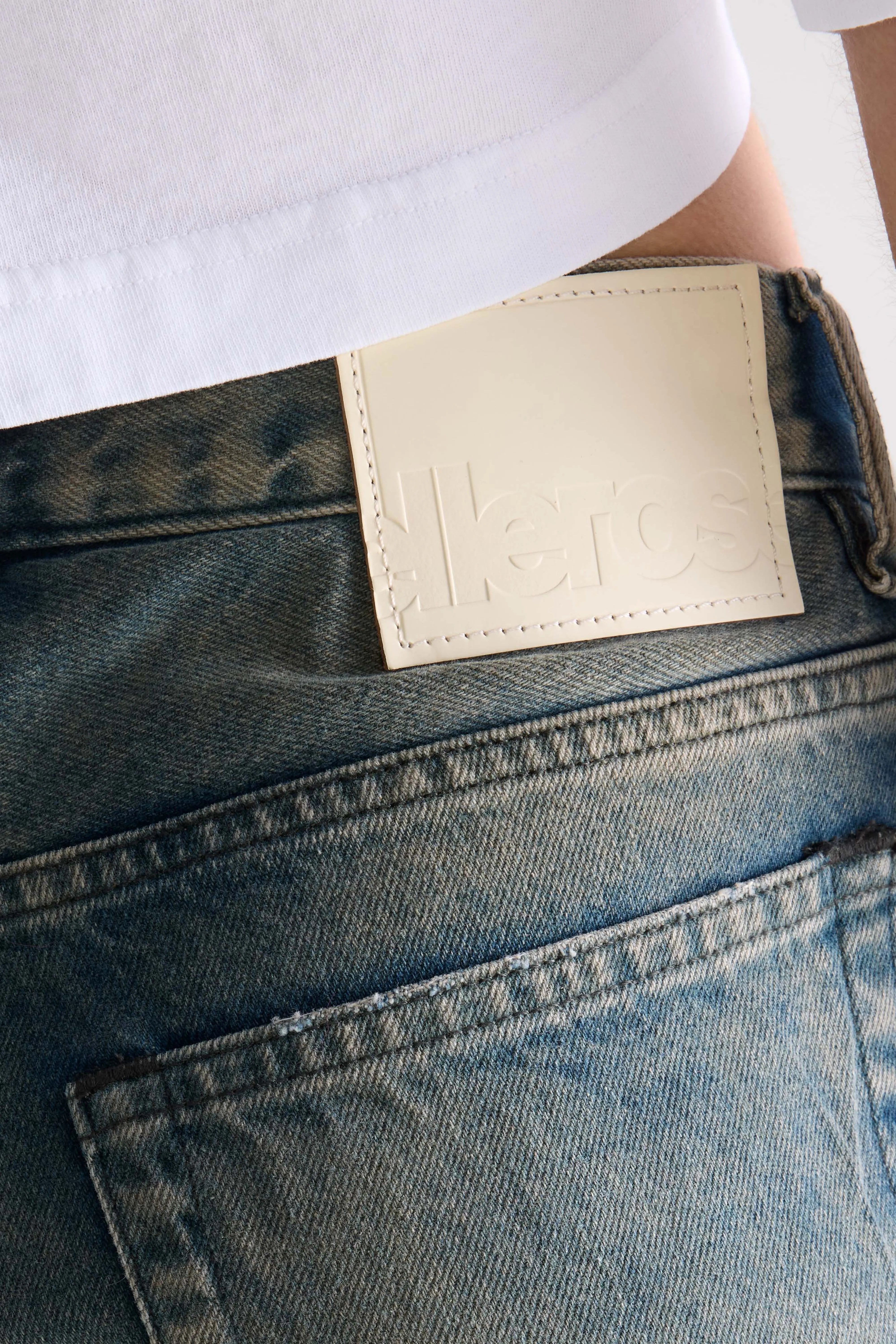 Denim N. 97 - wide jeans (261 / W / DUSTY USED BLUE)