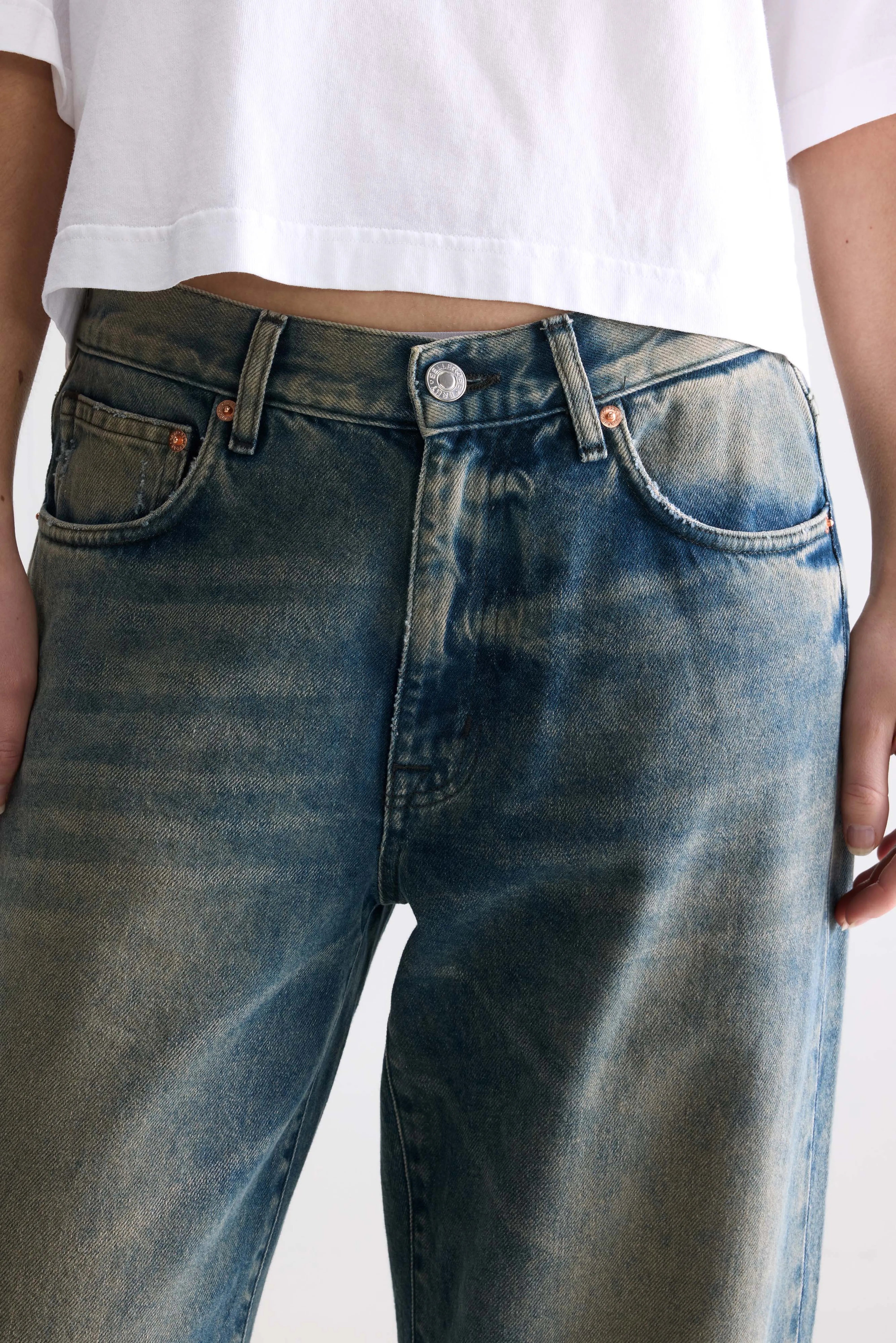 Denim N. 97 - wide jeans (261 / W / DUSTY USED BLUE)