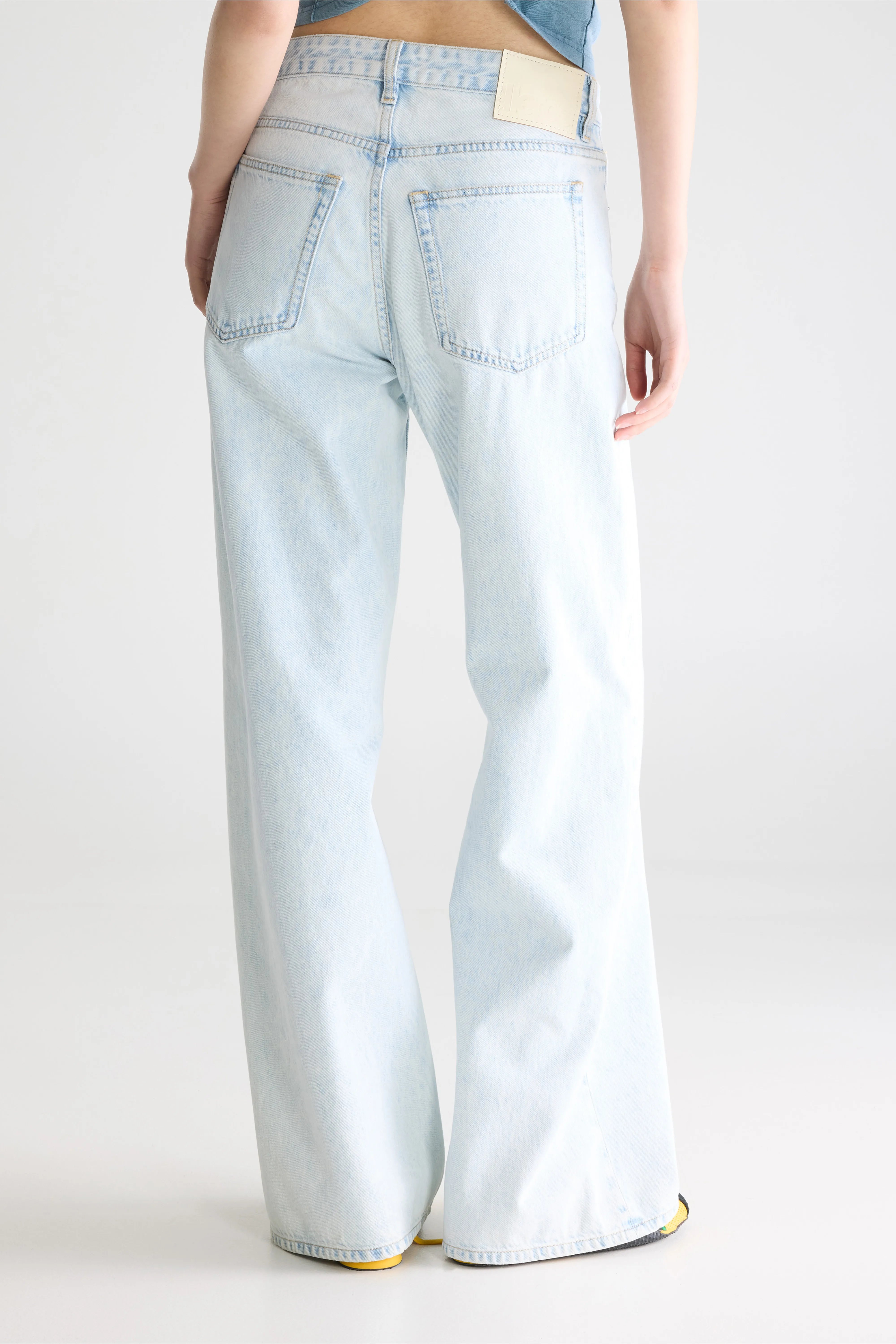 Denim N. 97 Jean Large - Ice bleach Pour Femme | Bellerose