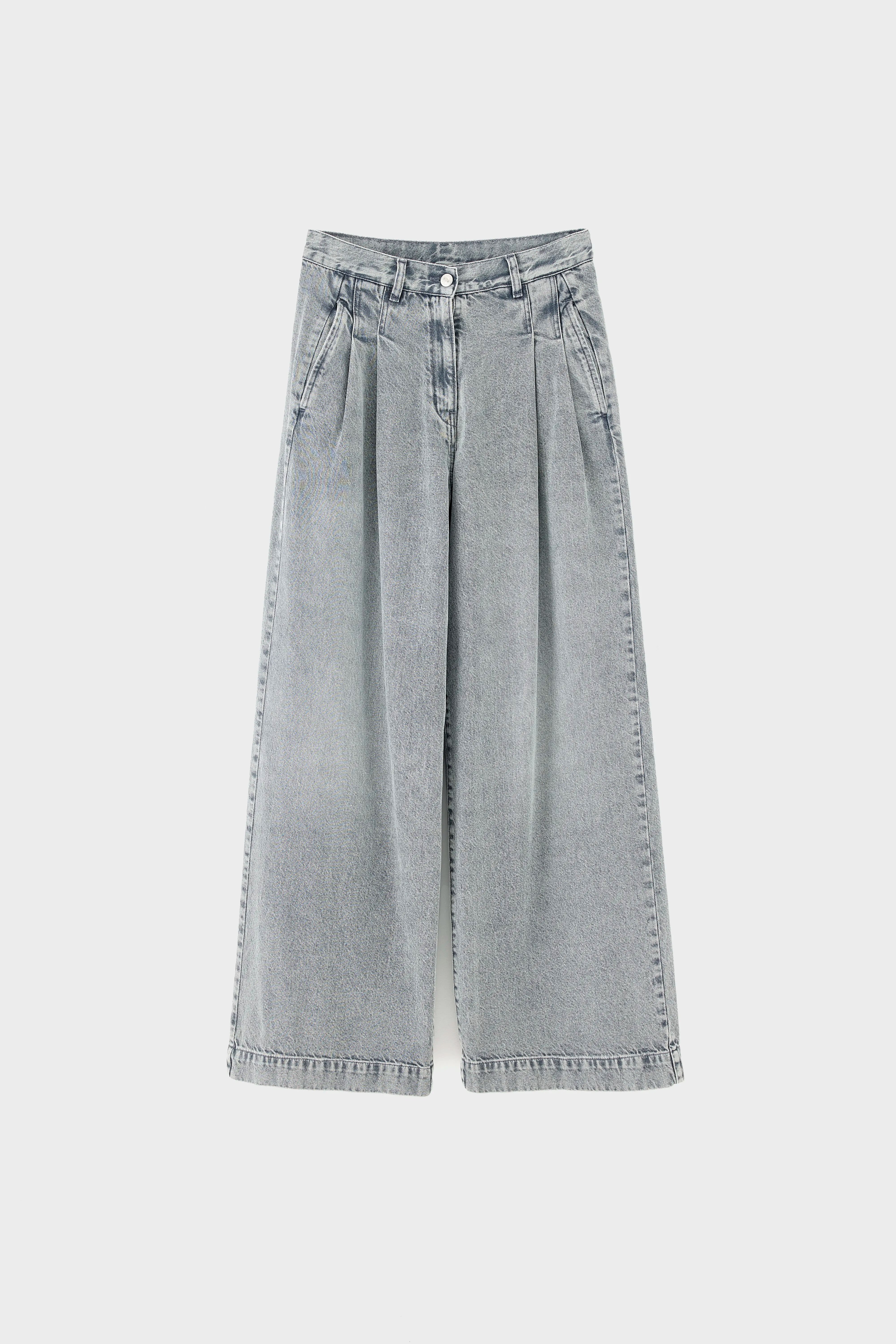 Denim N. 74 superwijde jeans (261 / W / USED GREY)