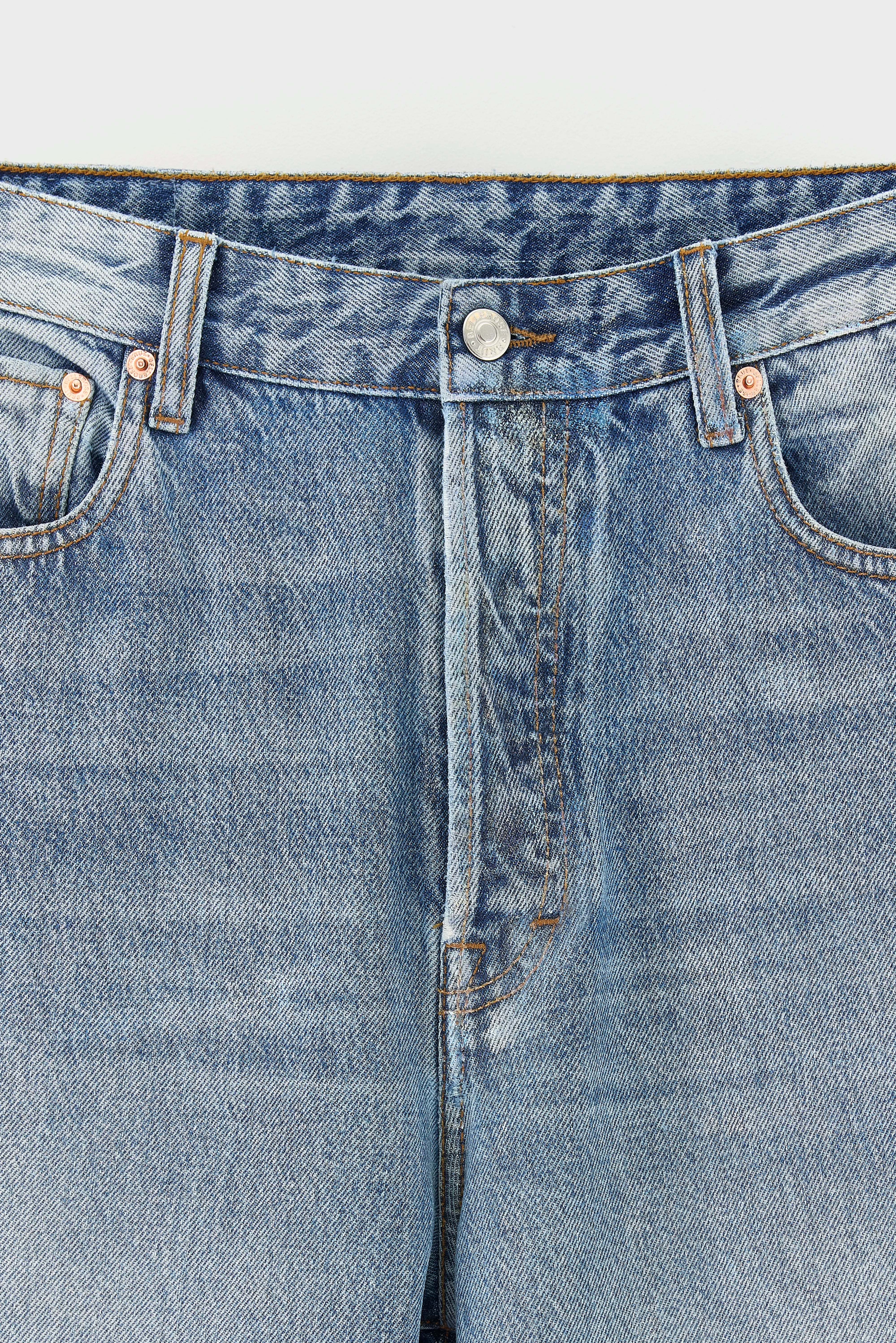 Denim N. 66 Jean Ample - Used opale blue Pour Femme | Bellerose