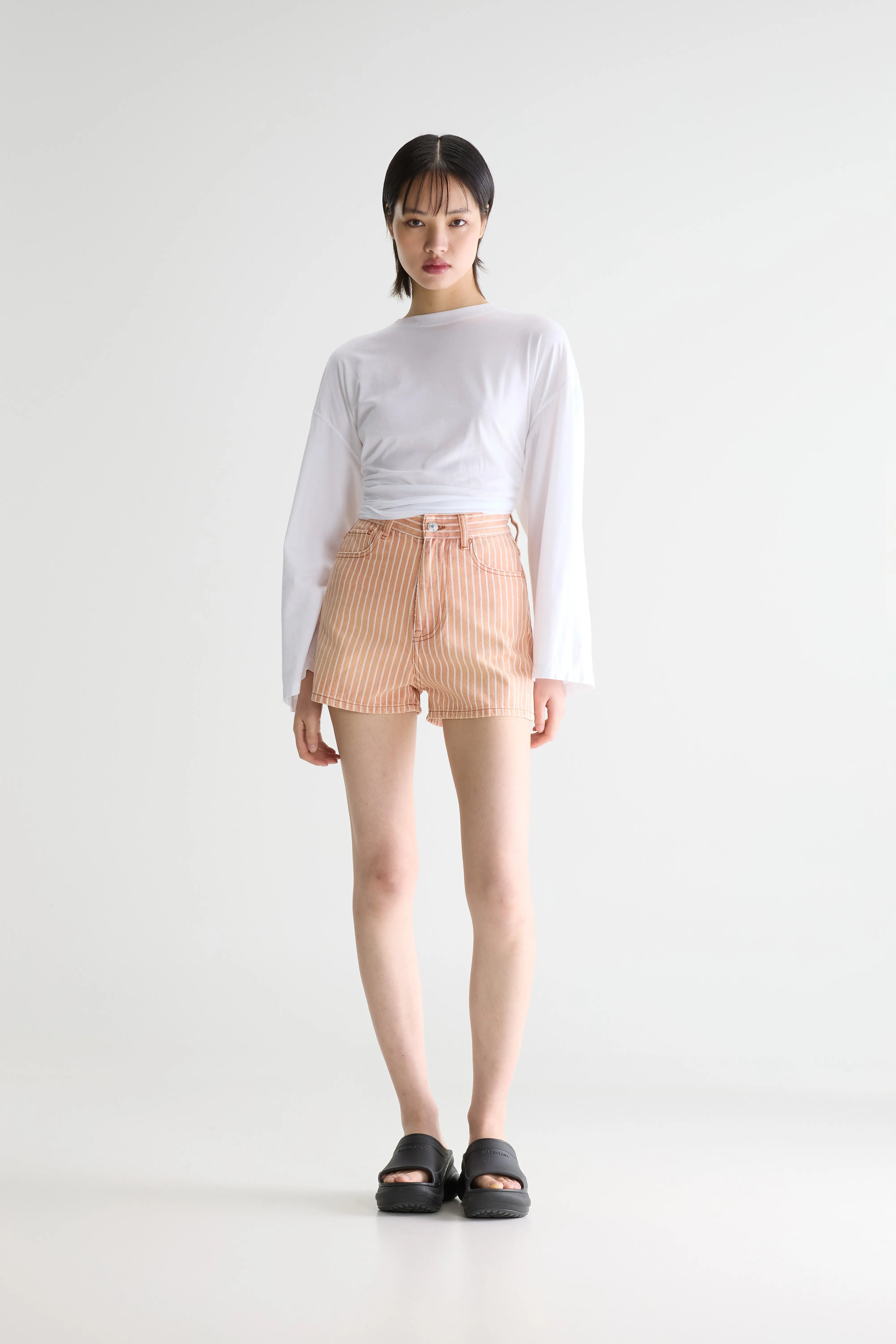 Party Gestreepte Denim Shorts Voor Dames | Bellerose