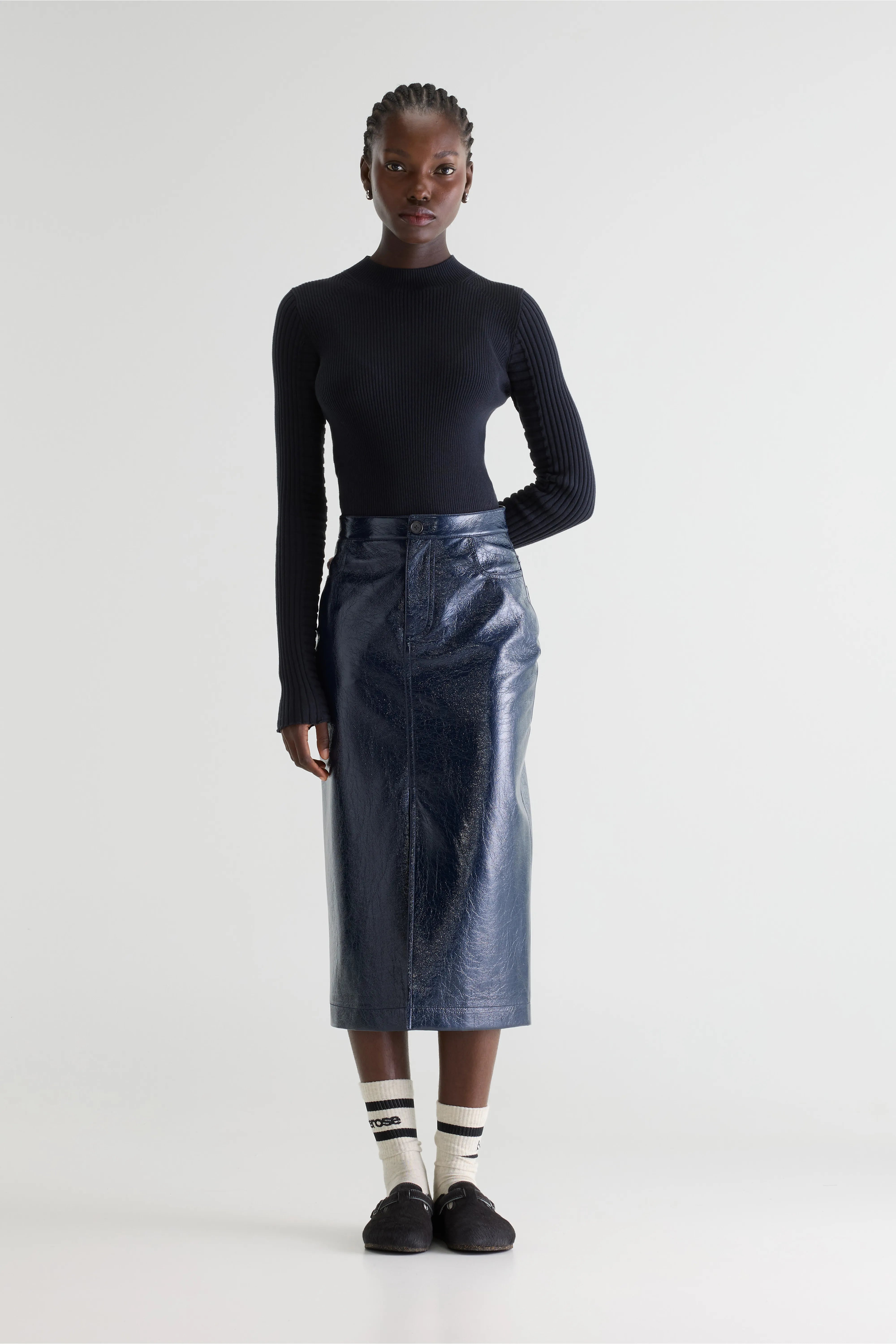 Jupe Midi Halina - Captain Pour Femme | Bellerose