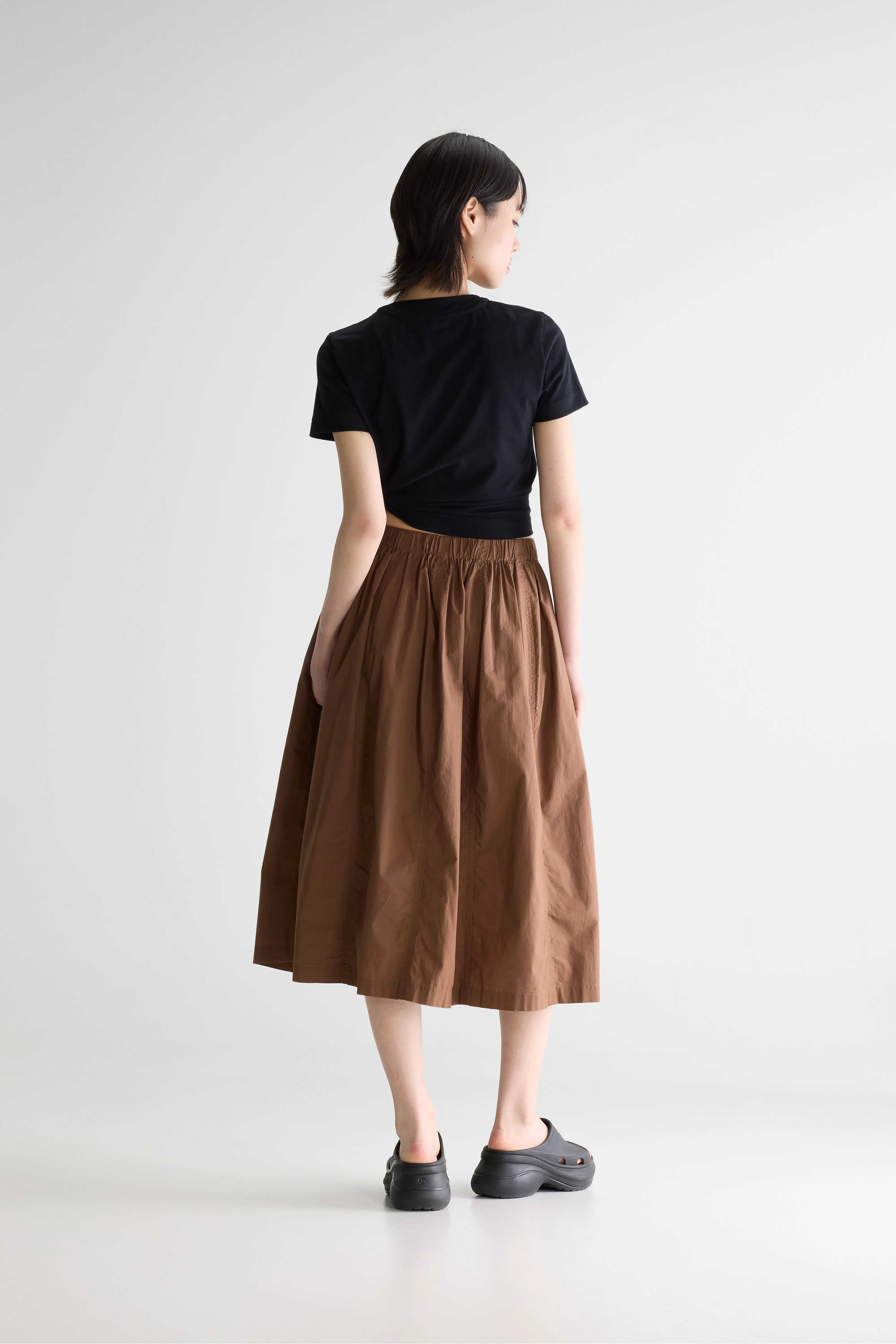 Cinley Midi-rok - Chocolate Voor Dames | Bellerose