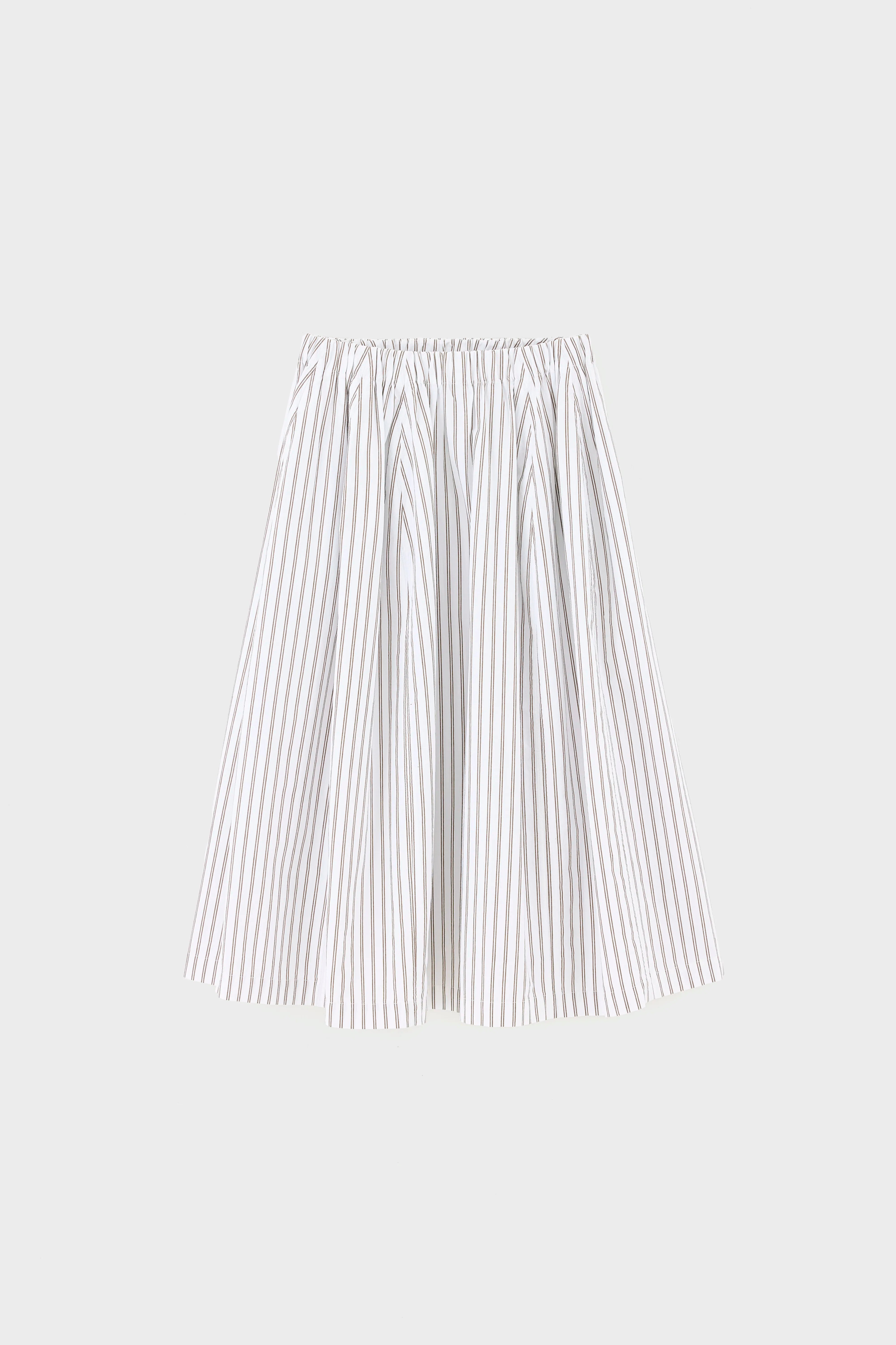 Cinley striped midi skirt (261 / W / STRIPE A)