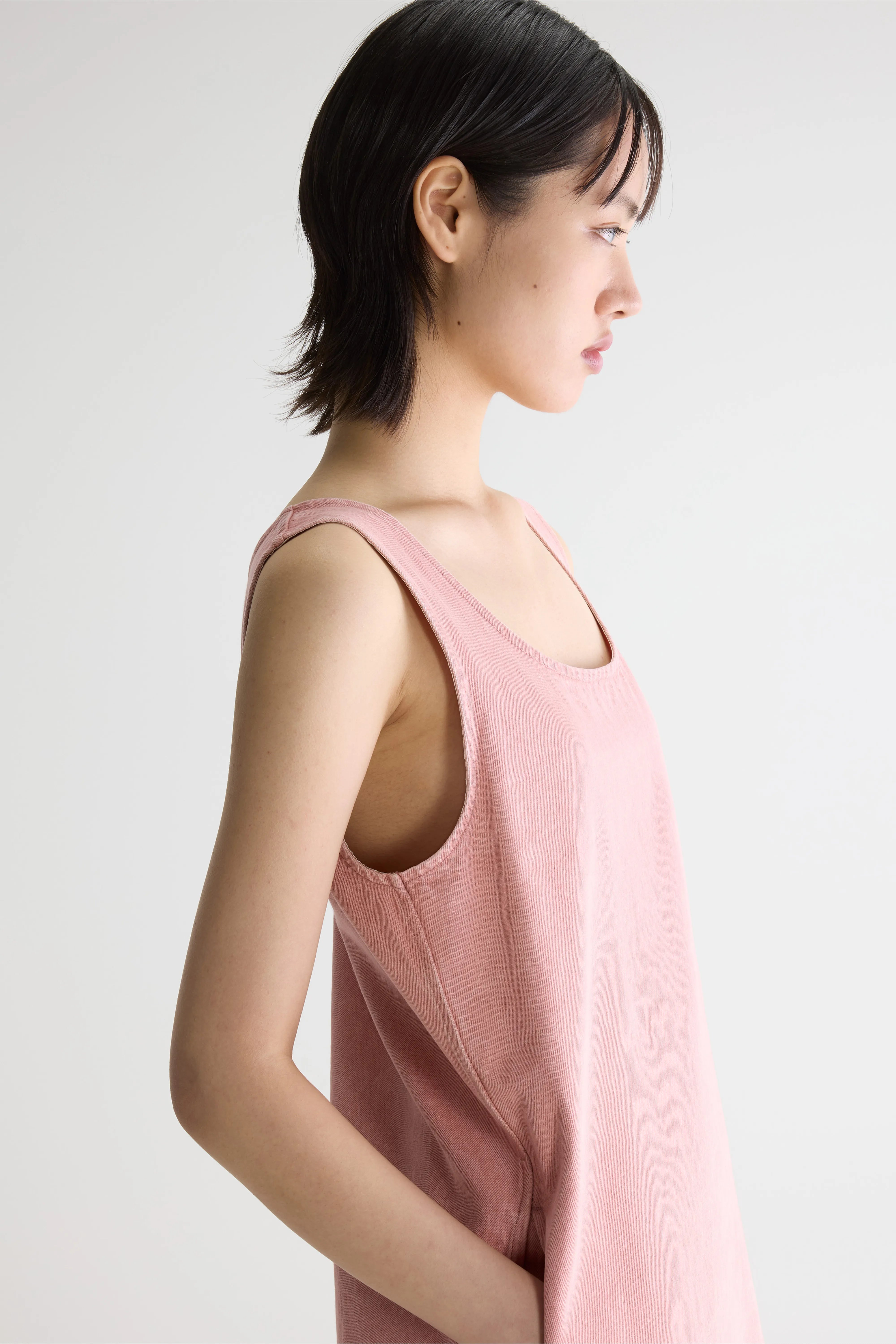 Junie denim mini dress (261 / W / VNTG STONE WASH)