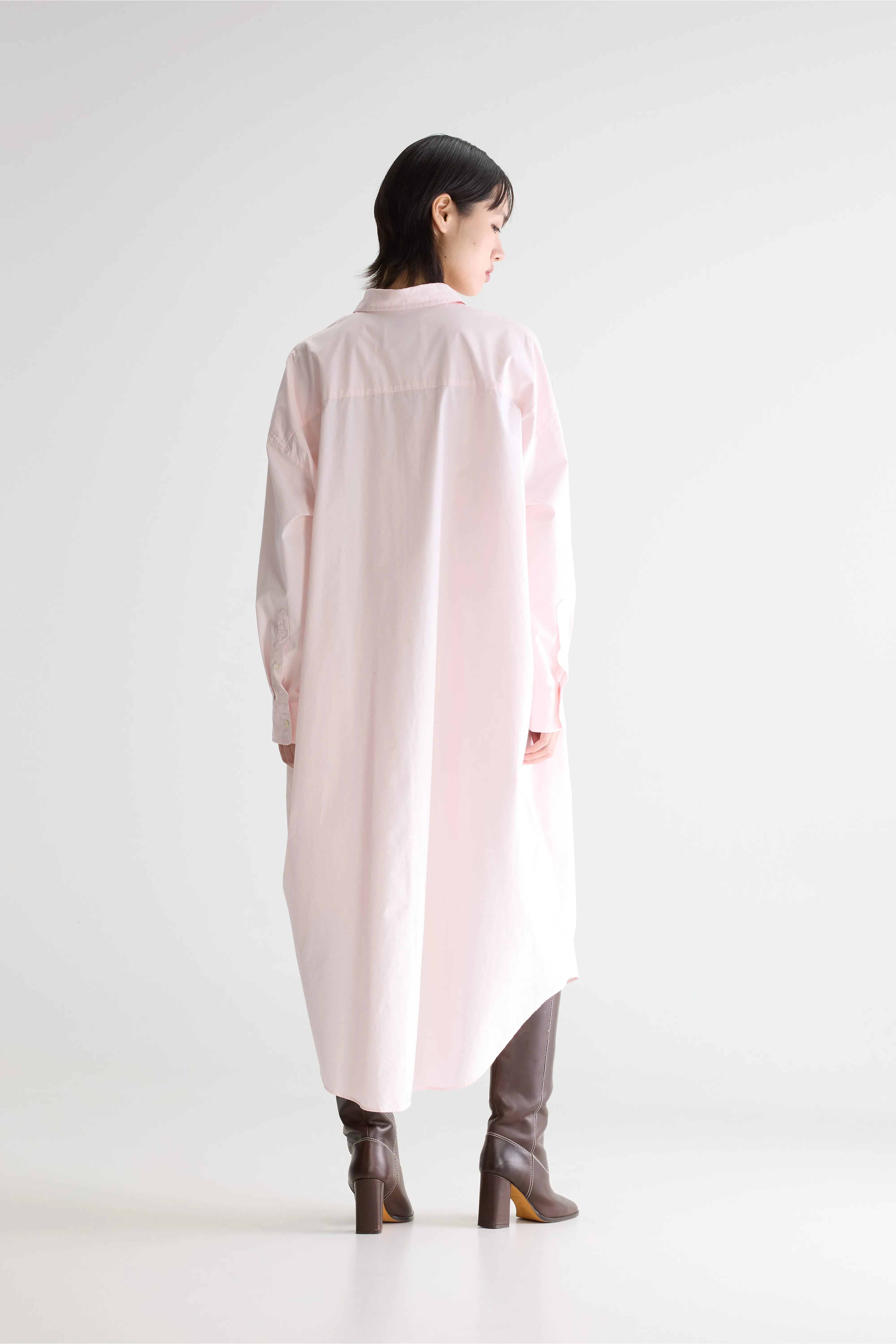 Ginnie Long Shirt Dress - Dusk For Women | Bellerose