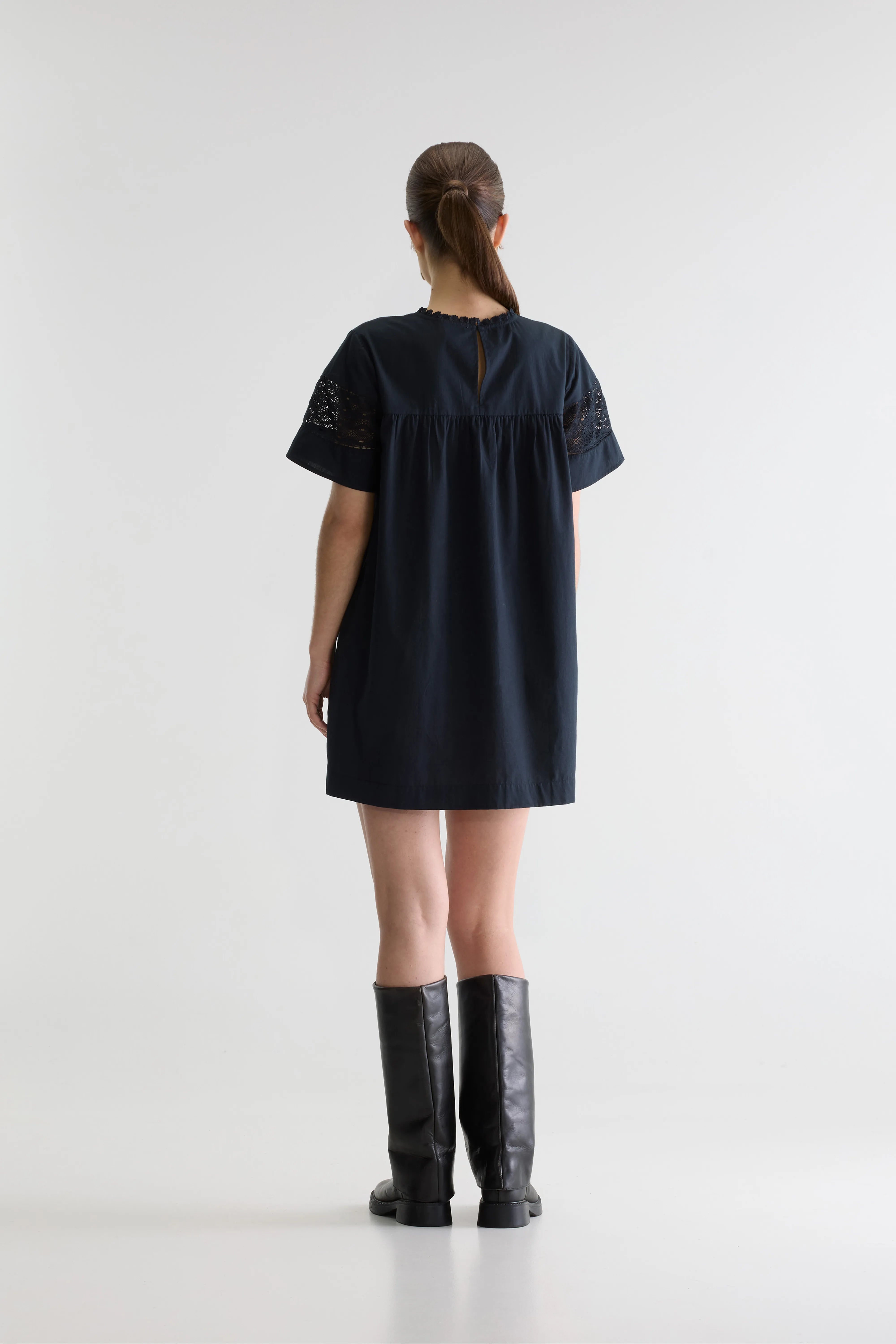 Robe Babydoll Delhi - Meteorite Pour Femme | Bellerose