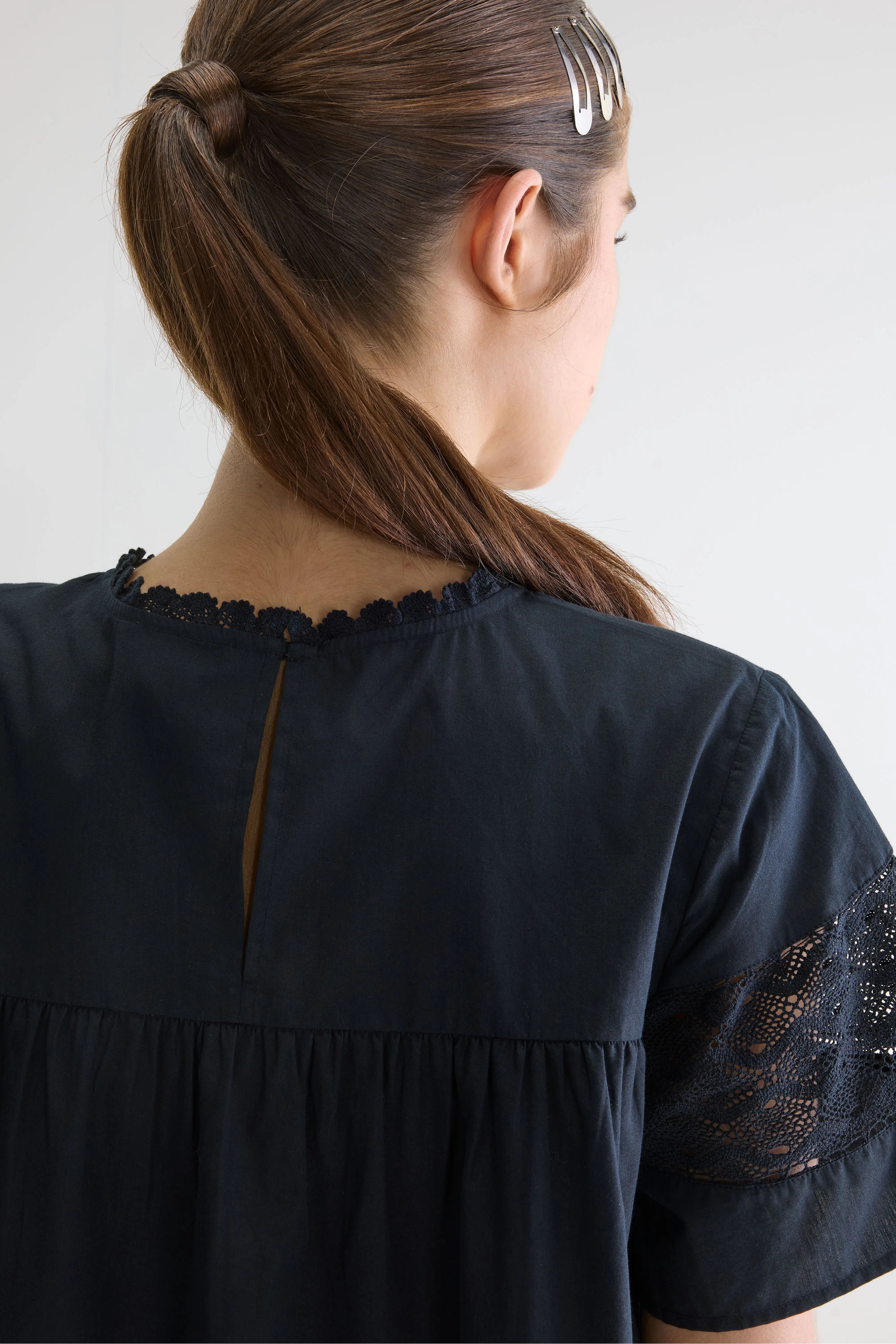 Robe babydoll Delhi (261 / W / METEORITE)