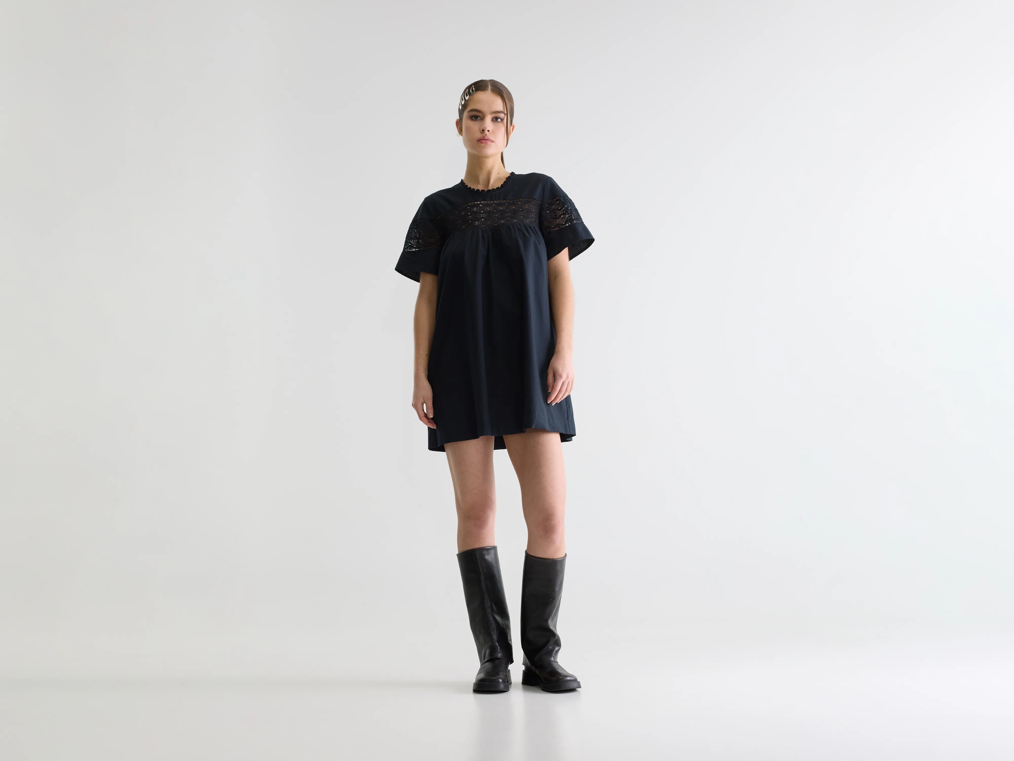 Robe babydoll Delhi (261 / W / METEORITE)